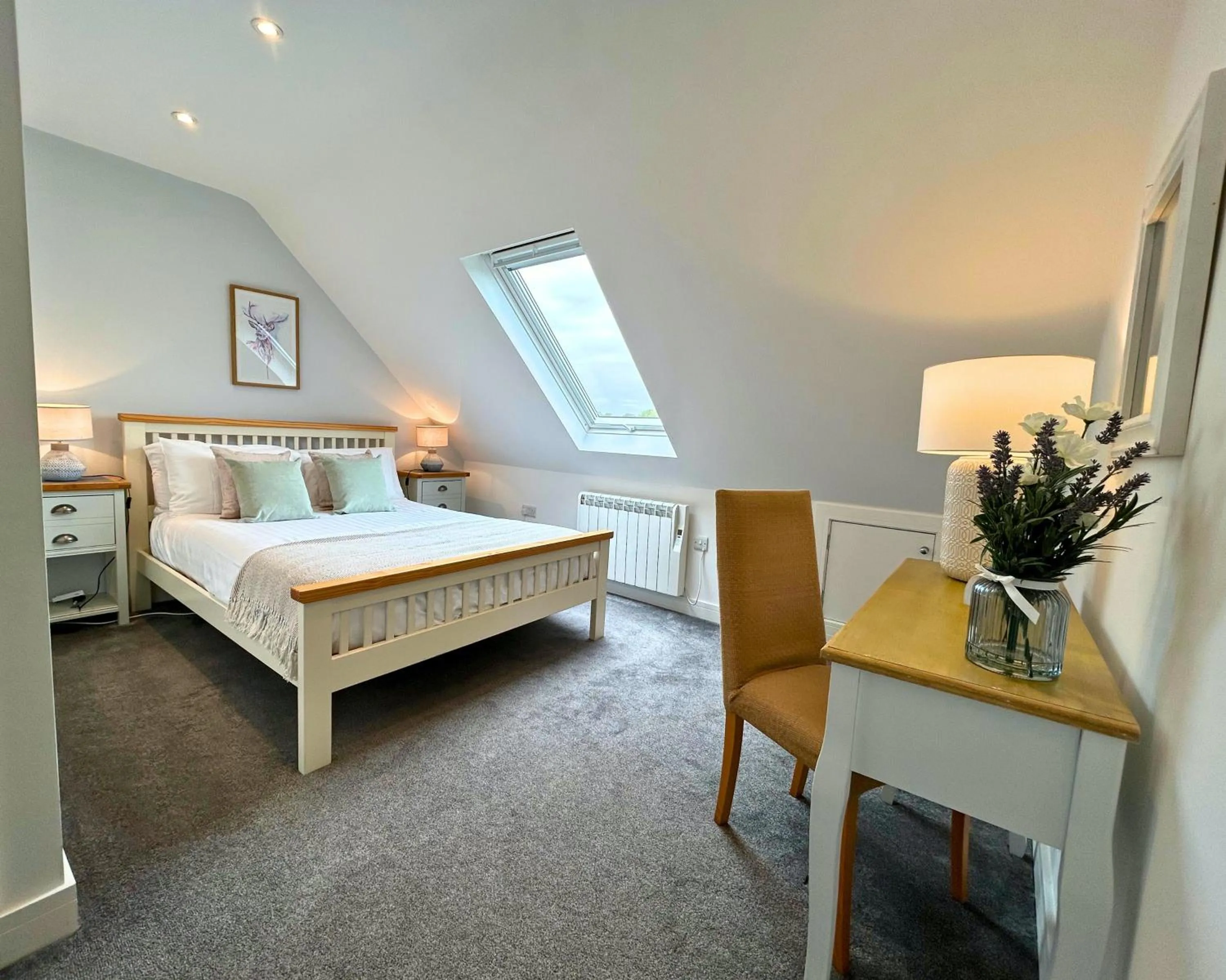 Bed in New Forest Lodge