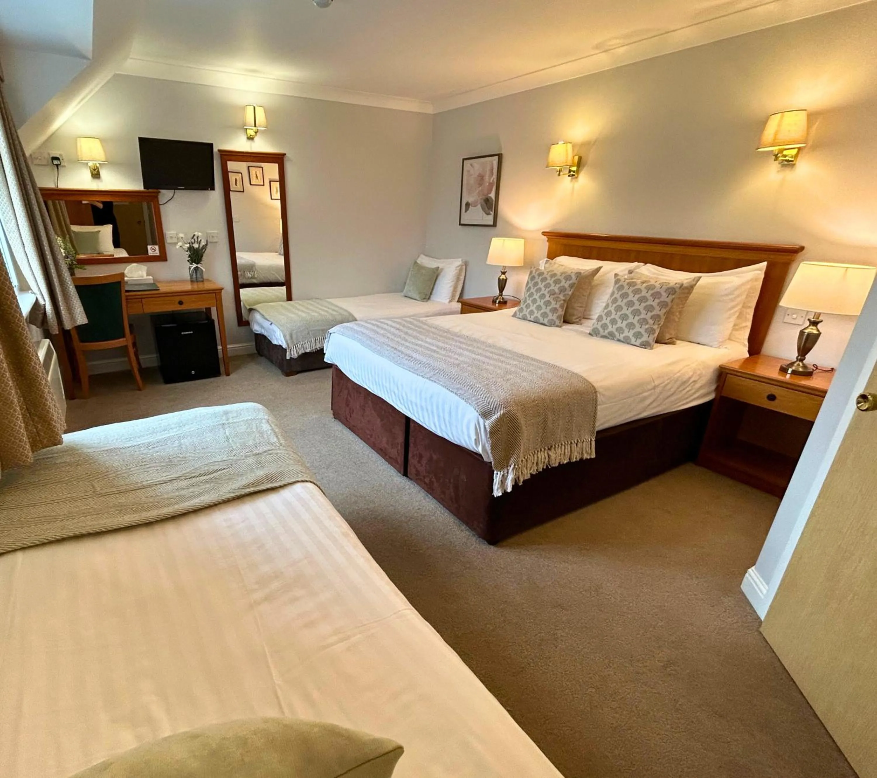 Bed in New Forest Lodge