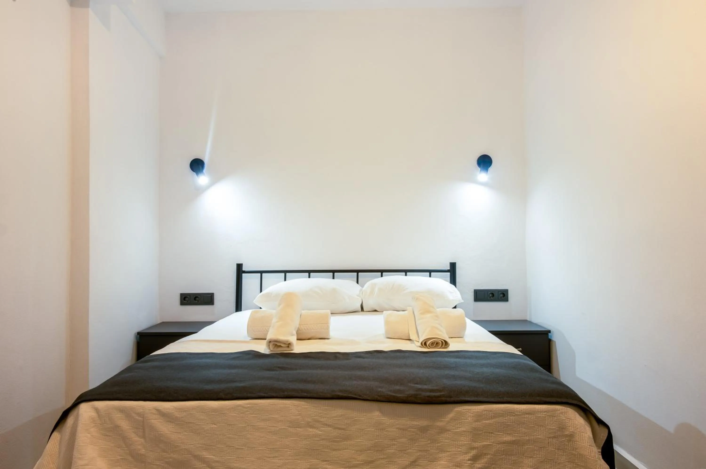 Bedroom in Datça Işık Apart