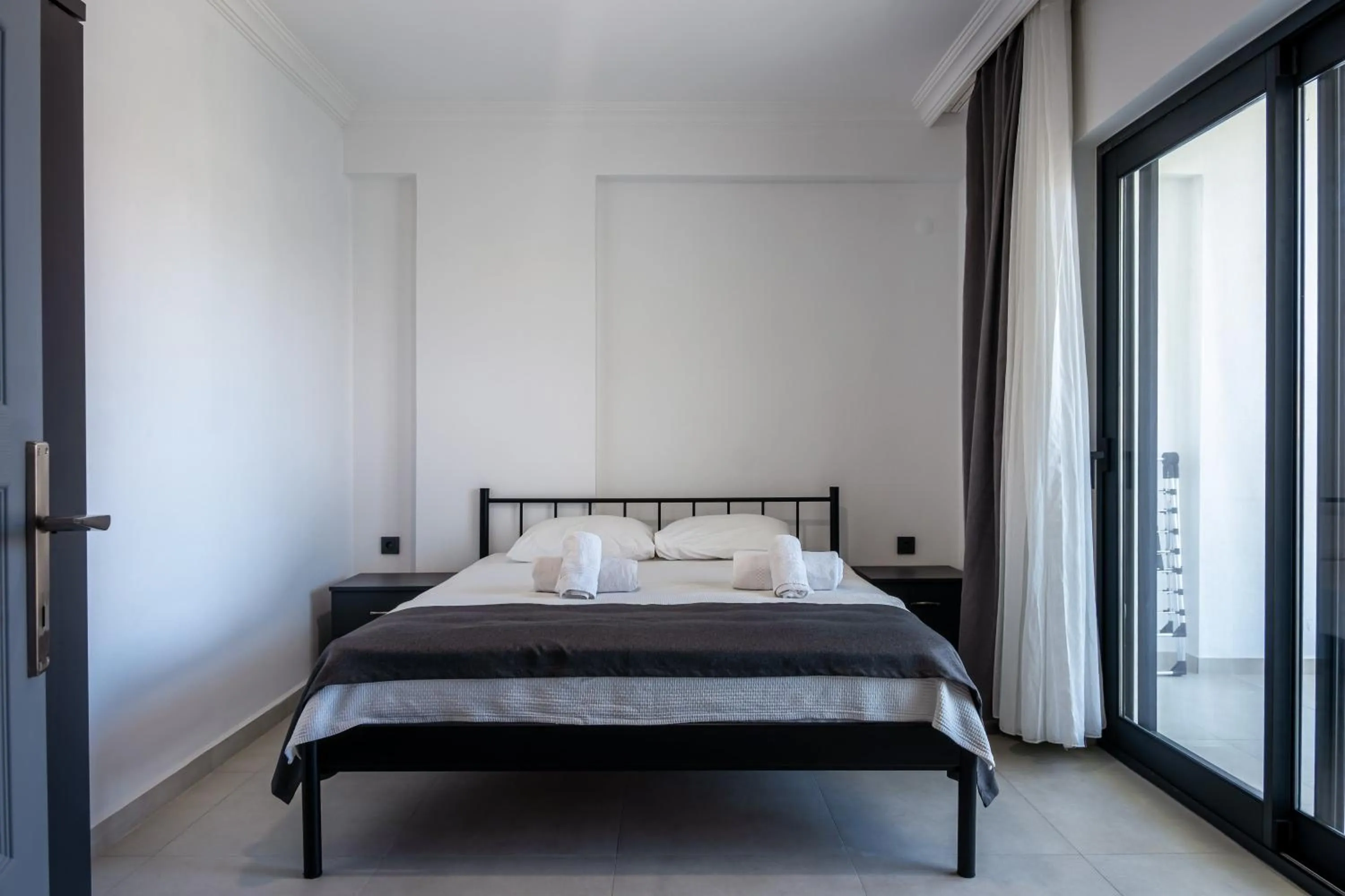 Bedroom in Datça Işık Apart