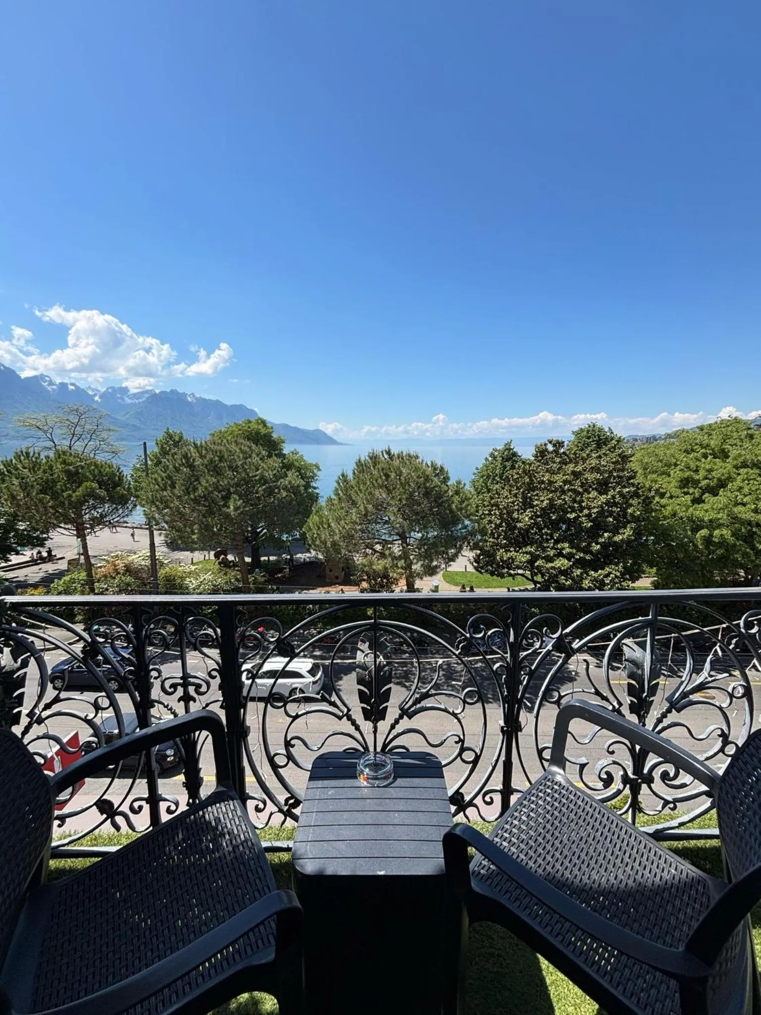 Lake view in Hotel Parc & Lac