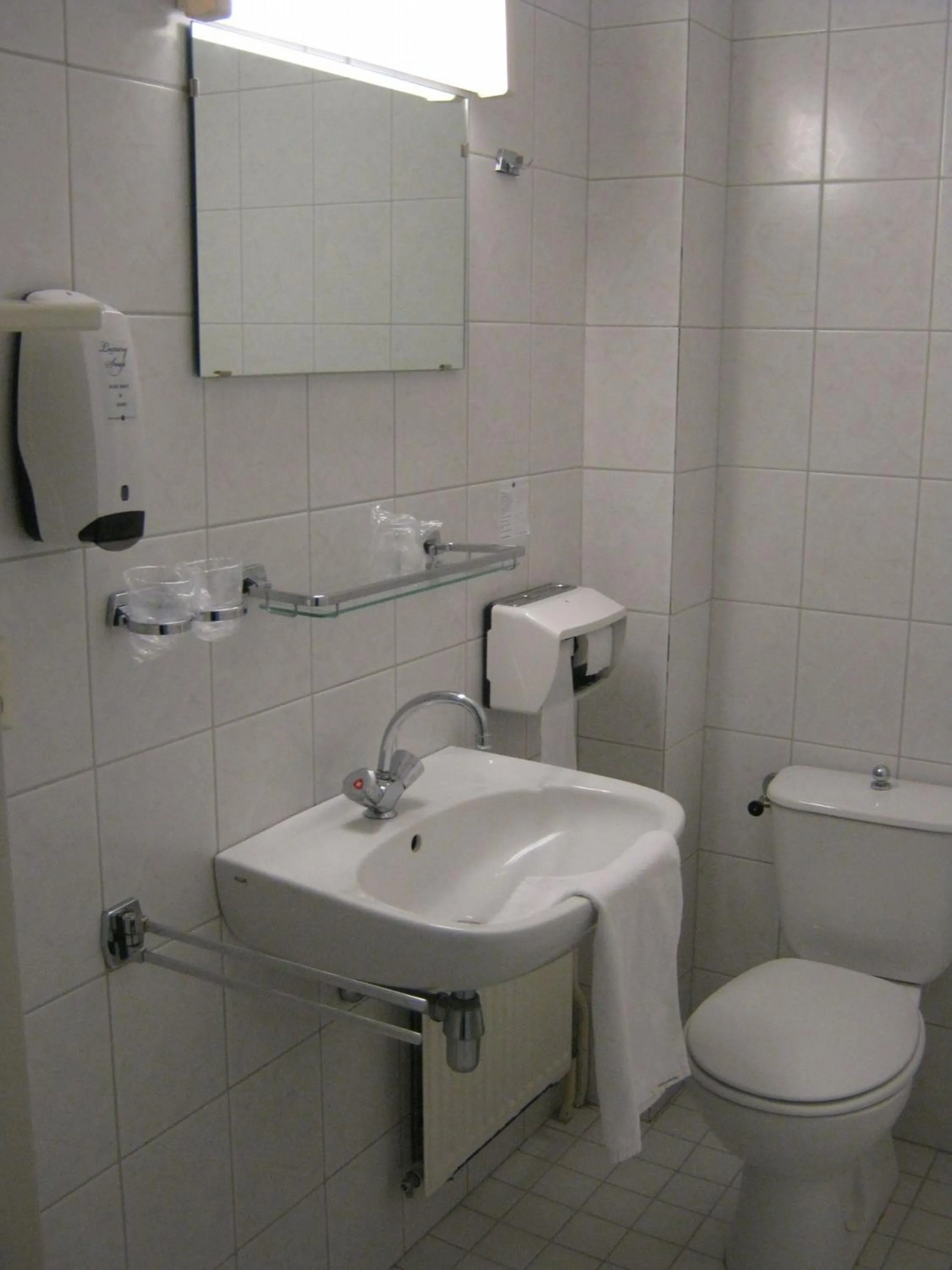 Toilet in Fletcher Hotel Restaurant Dinkeloord