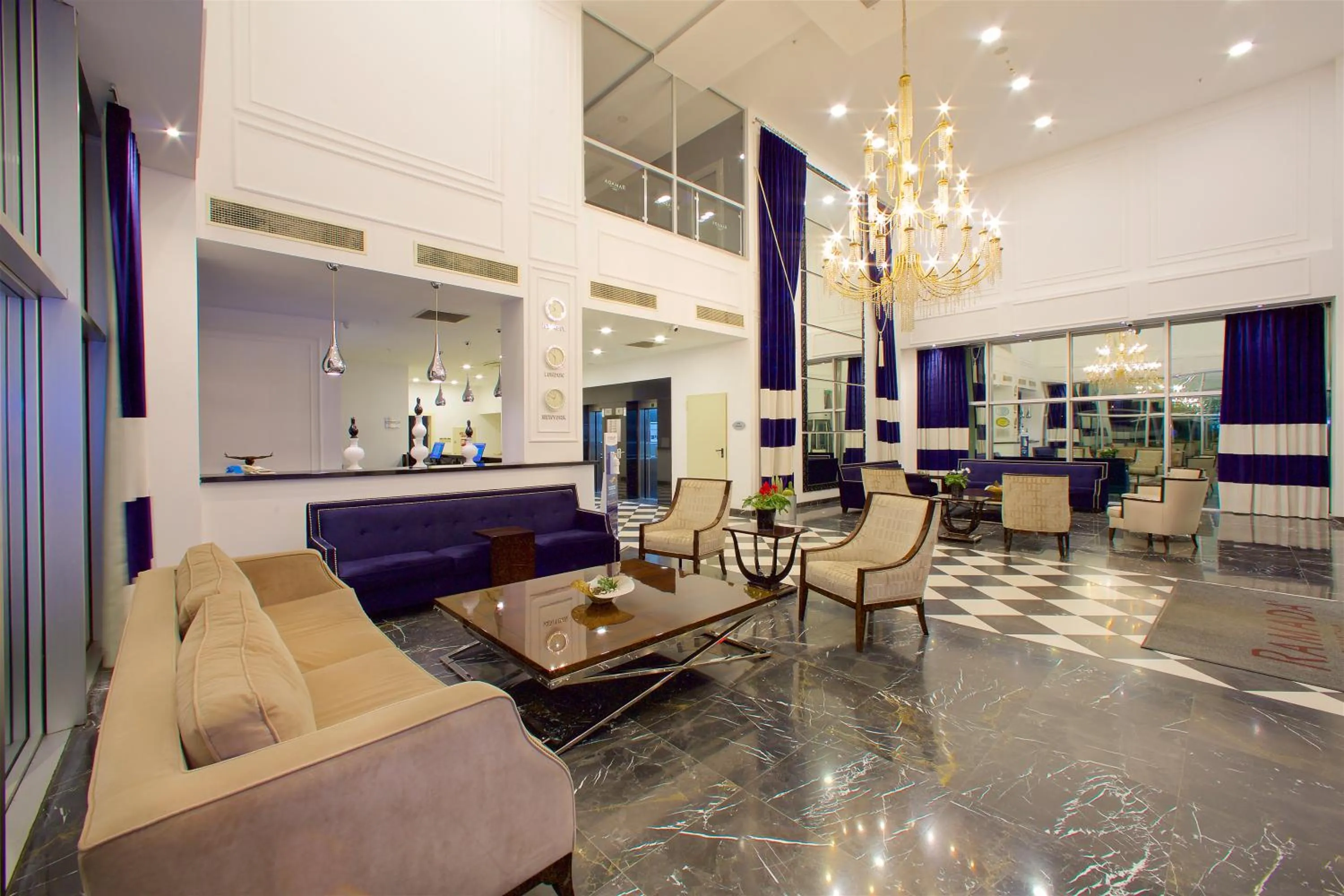 Lobby or reception in Ramada By Wyndham Soma
