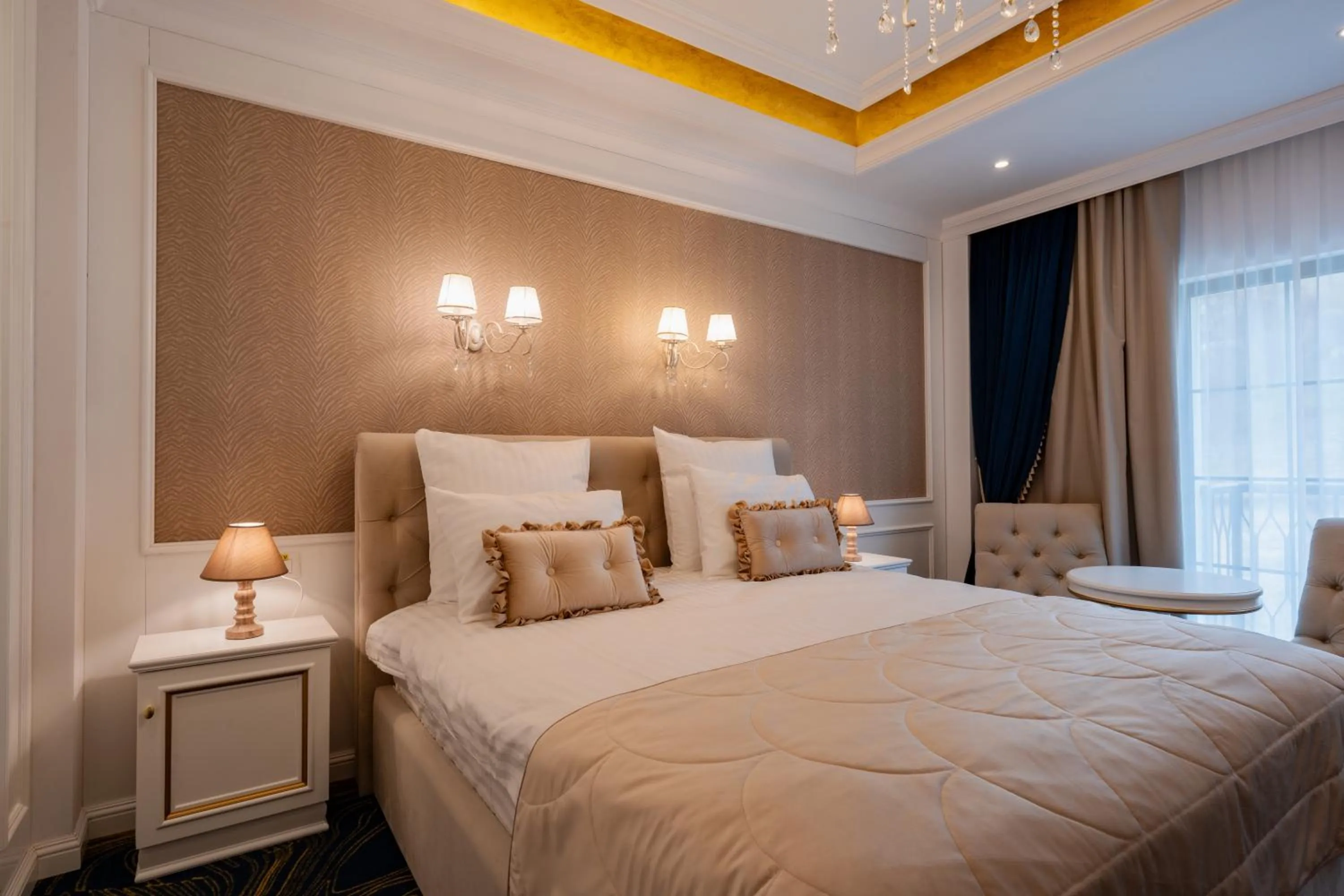 Bedroom, Bed in Hotel NOBLESSE Boutique&Spa