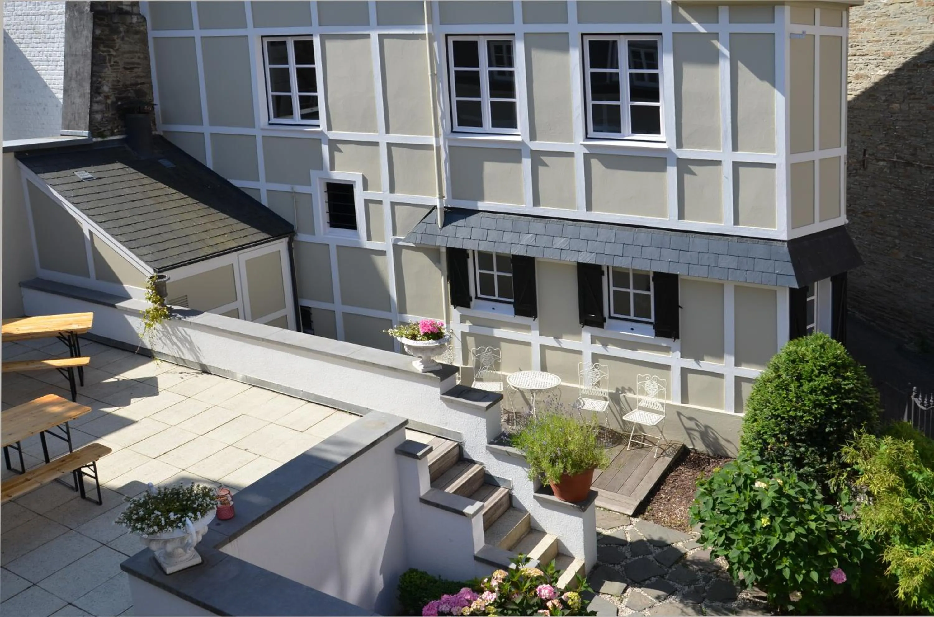 Patio in Le Petit Maur