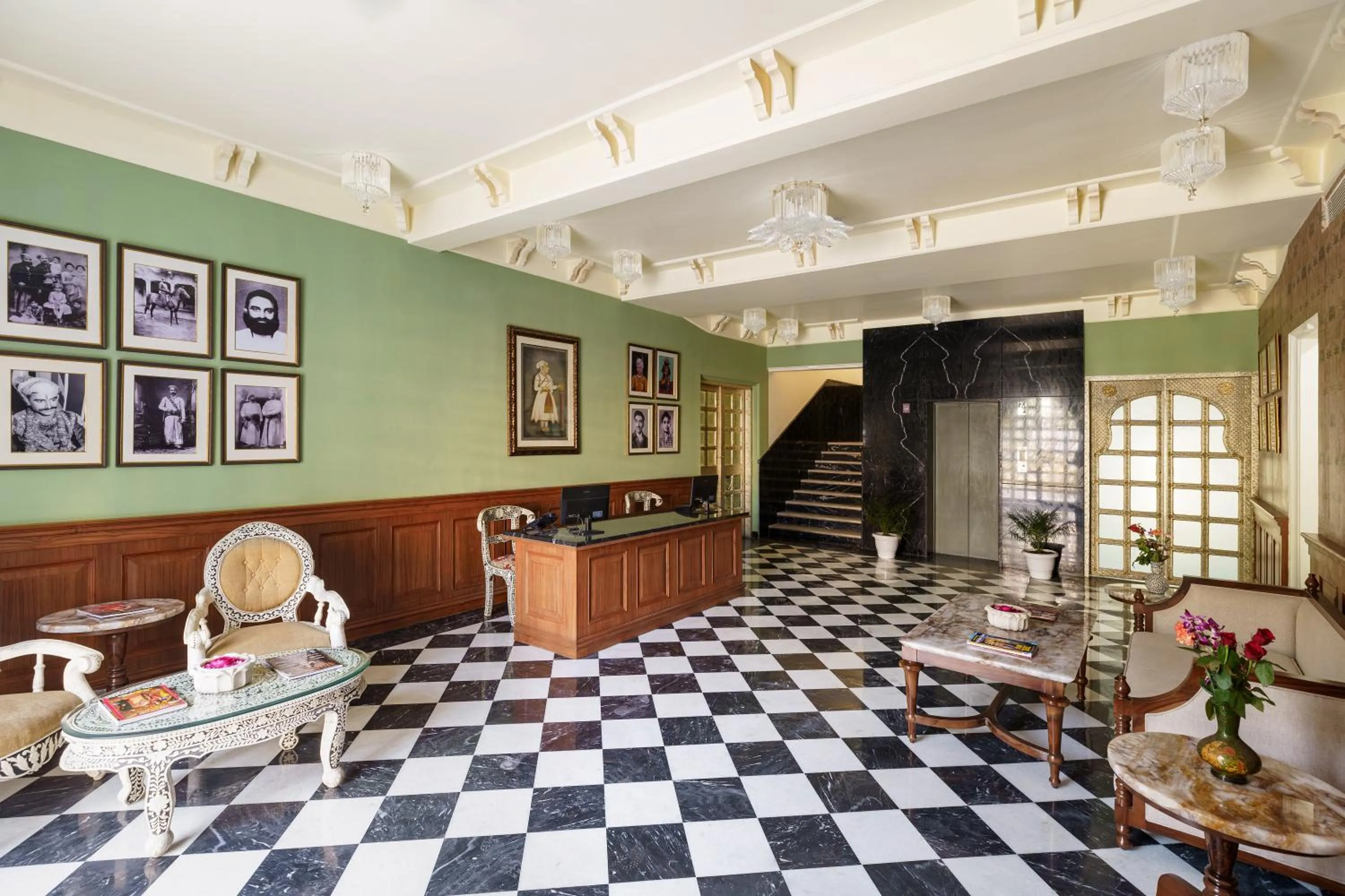 Lobby or reception in Chunda Haveli