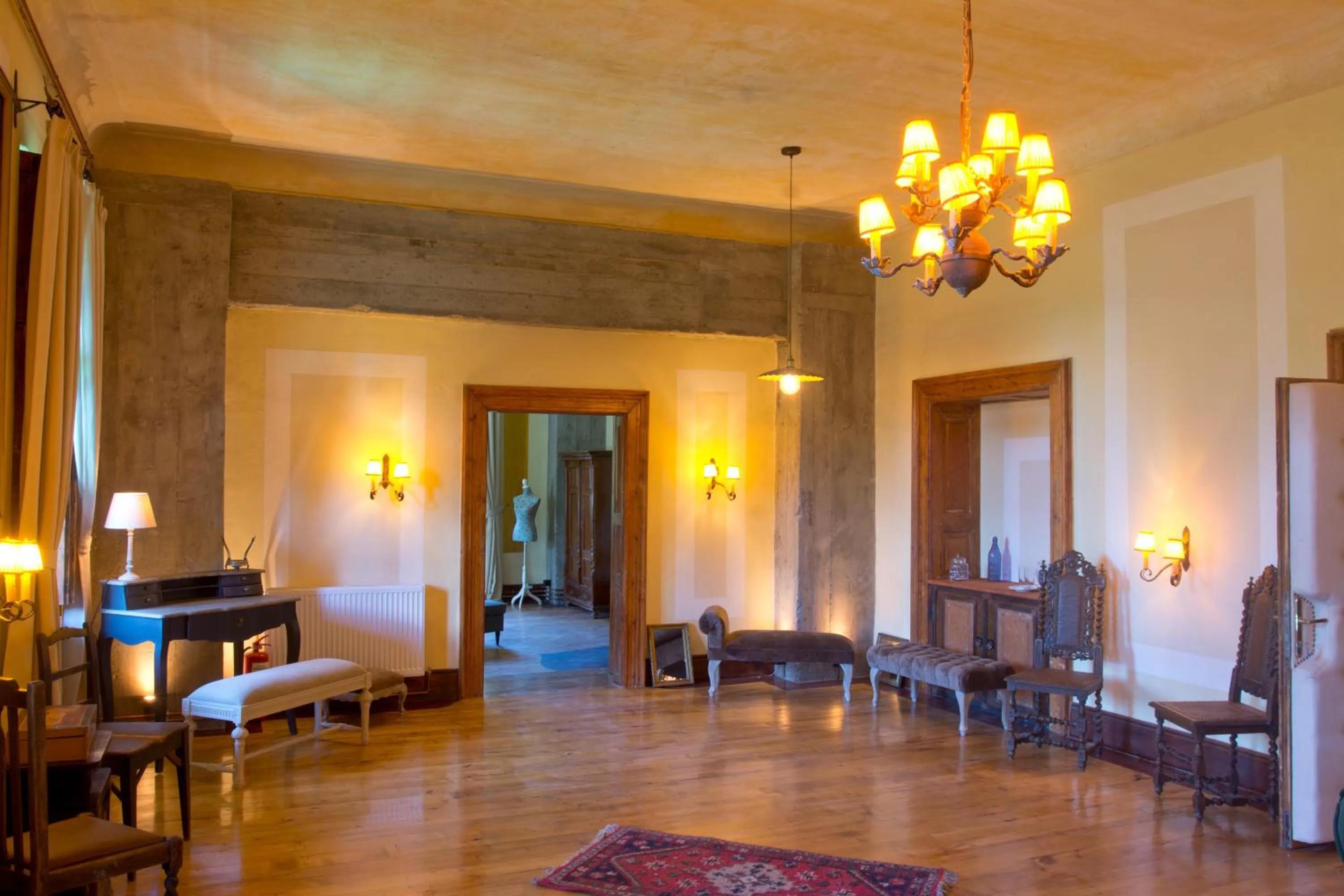 Living room in Zabola Estate - Transylvania