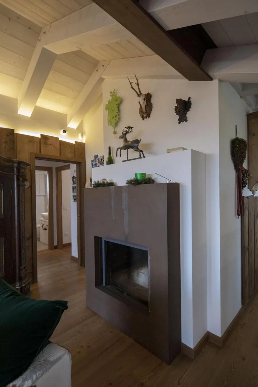 fireplace in Ca' del Sole