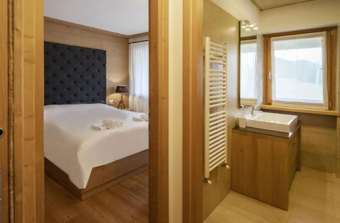 Bathroom, Bed in Ca' del Sole