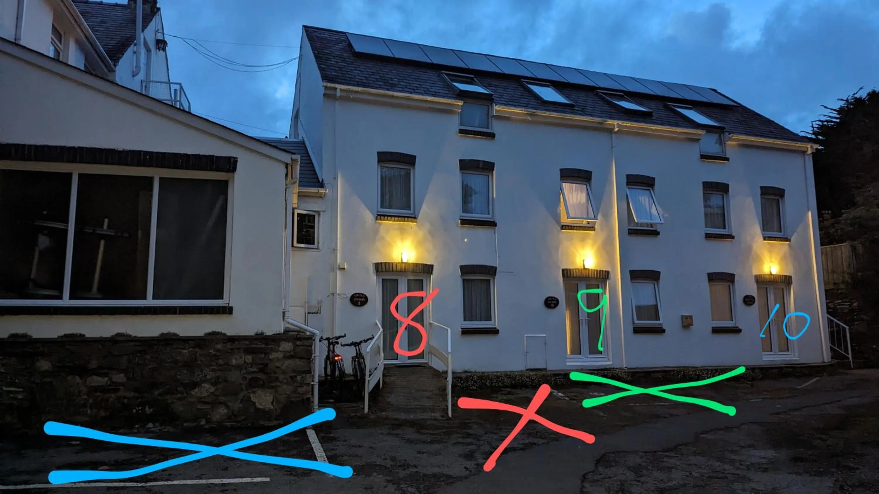 Parking in Ivybridge Guesthouse