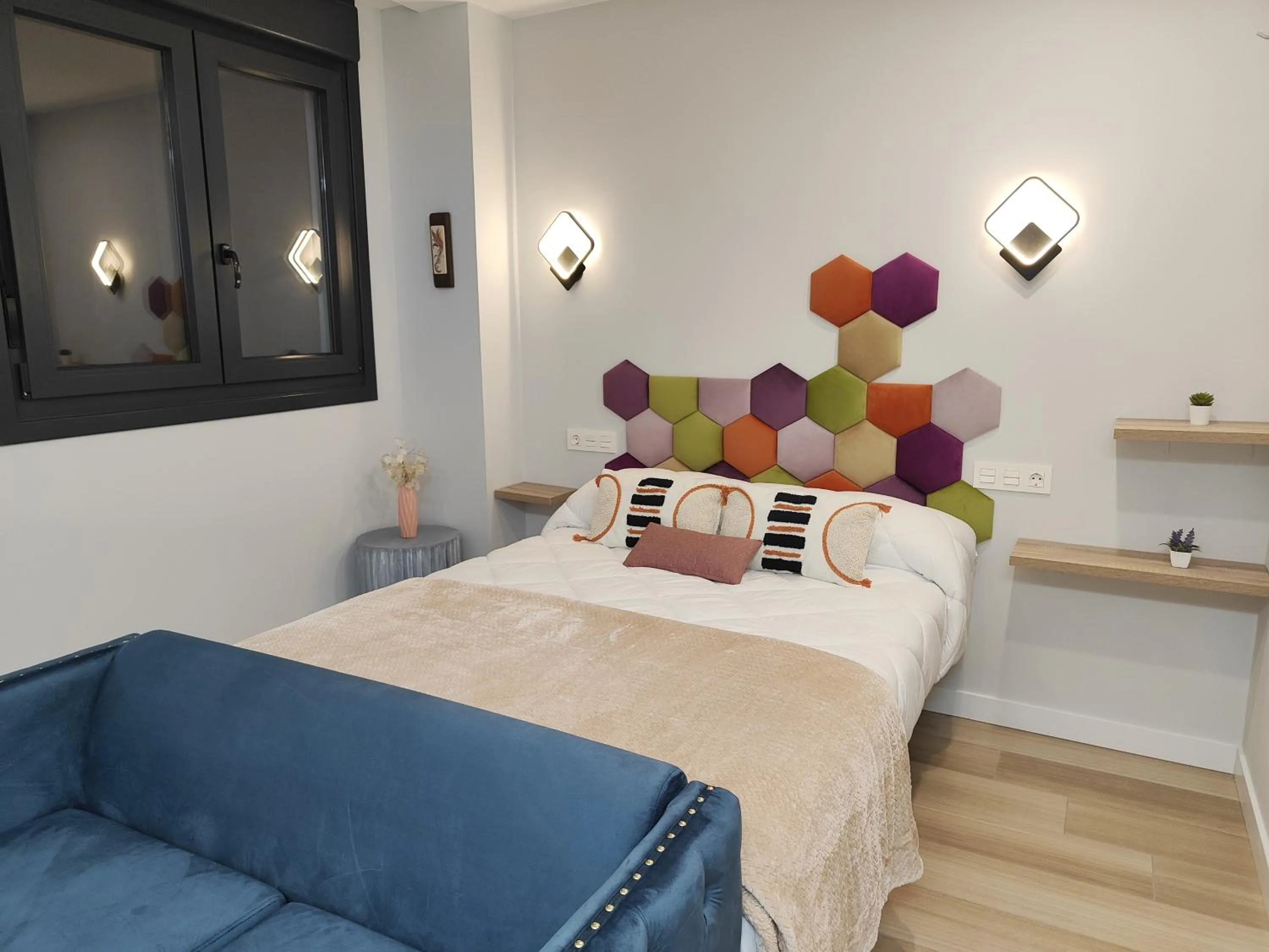 Bed in Apartamentos Centro Oviedo Caveda