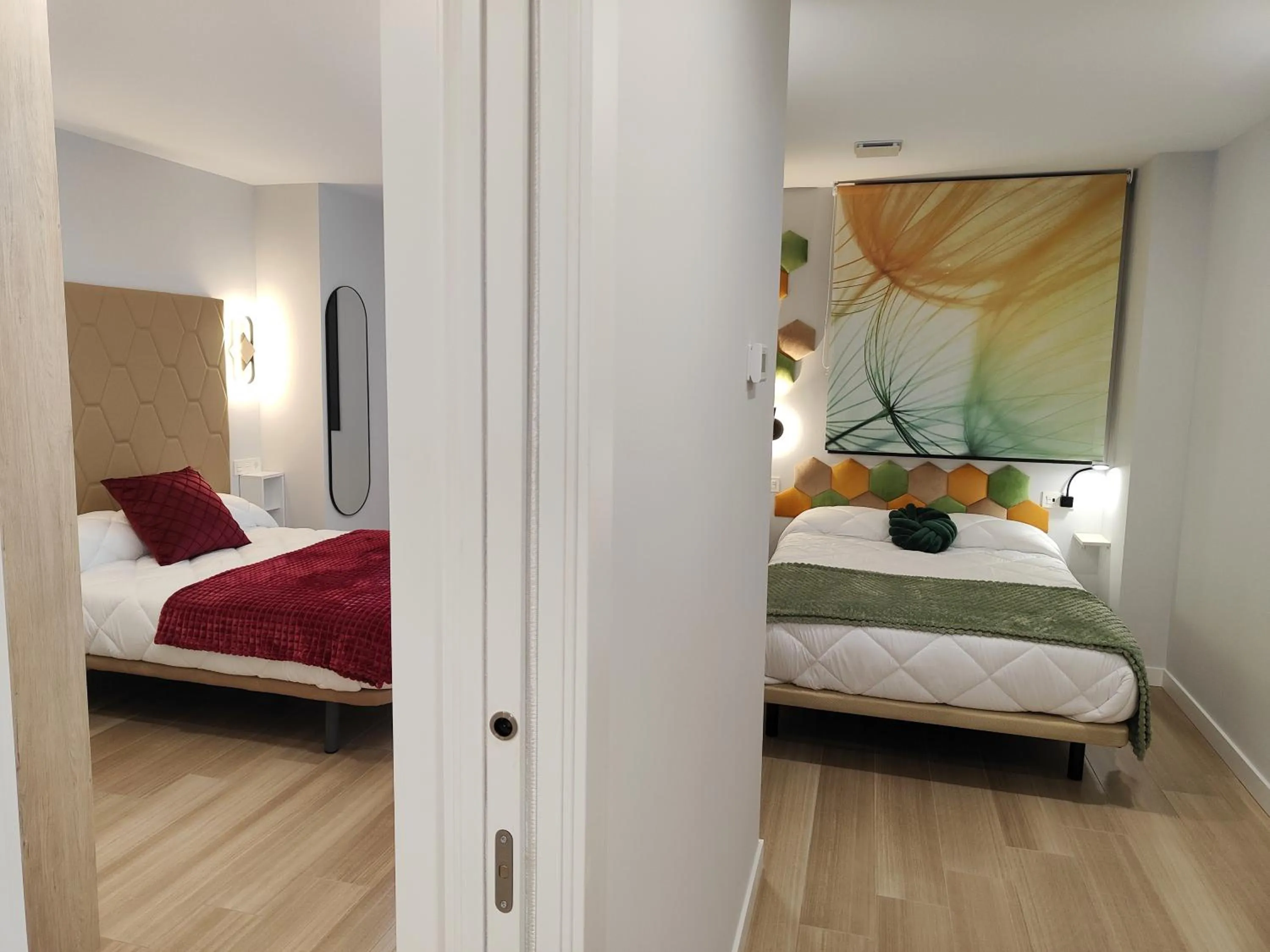 Bed in Apartamentos Centro Oviedo Caveda