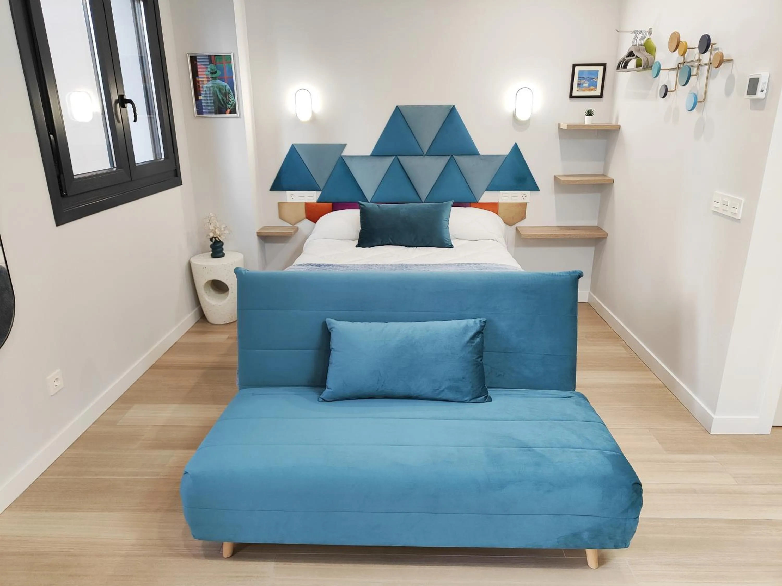 Seating area in Apartamentos Centro Oviedo Caveda