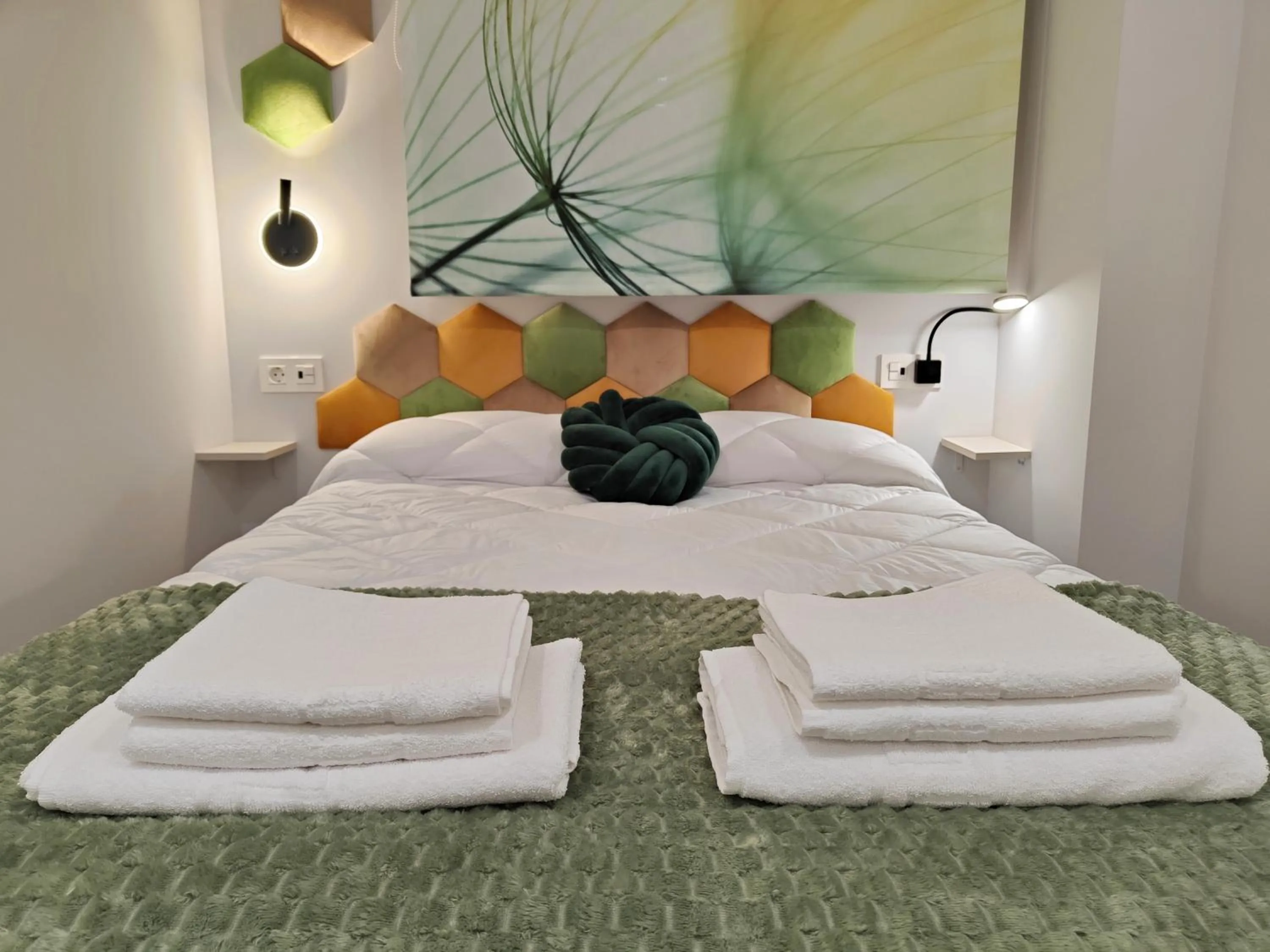 Bed in Apartamentos Centro Oviedo Caveda