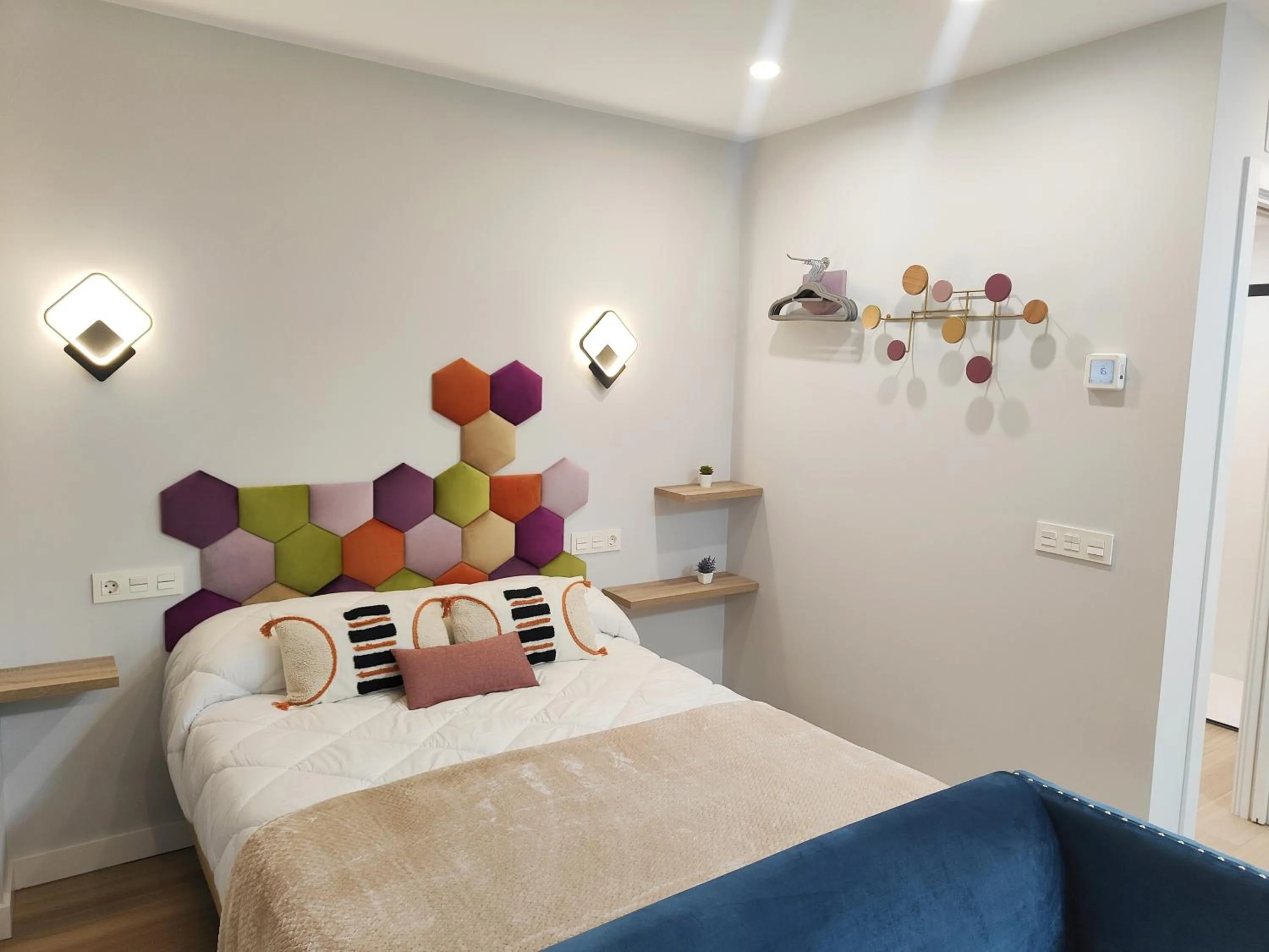 Bed in Apartamentos Centro Oviedo Caveda