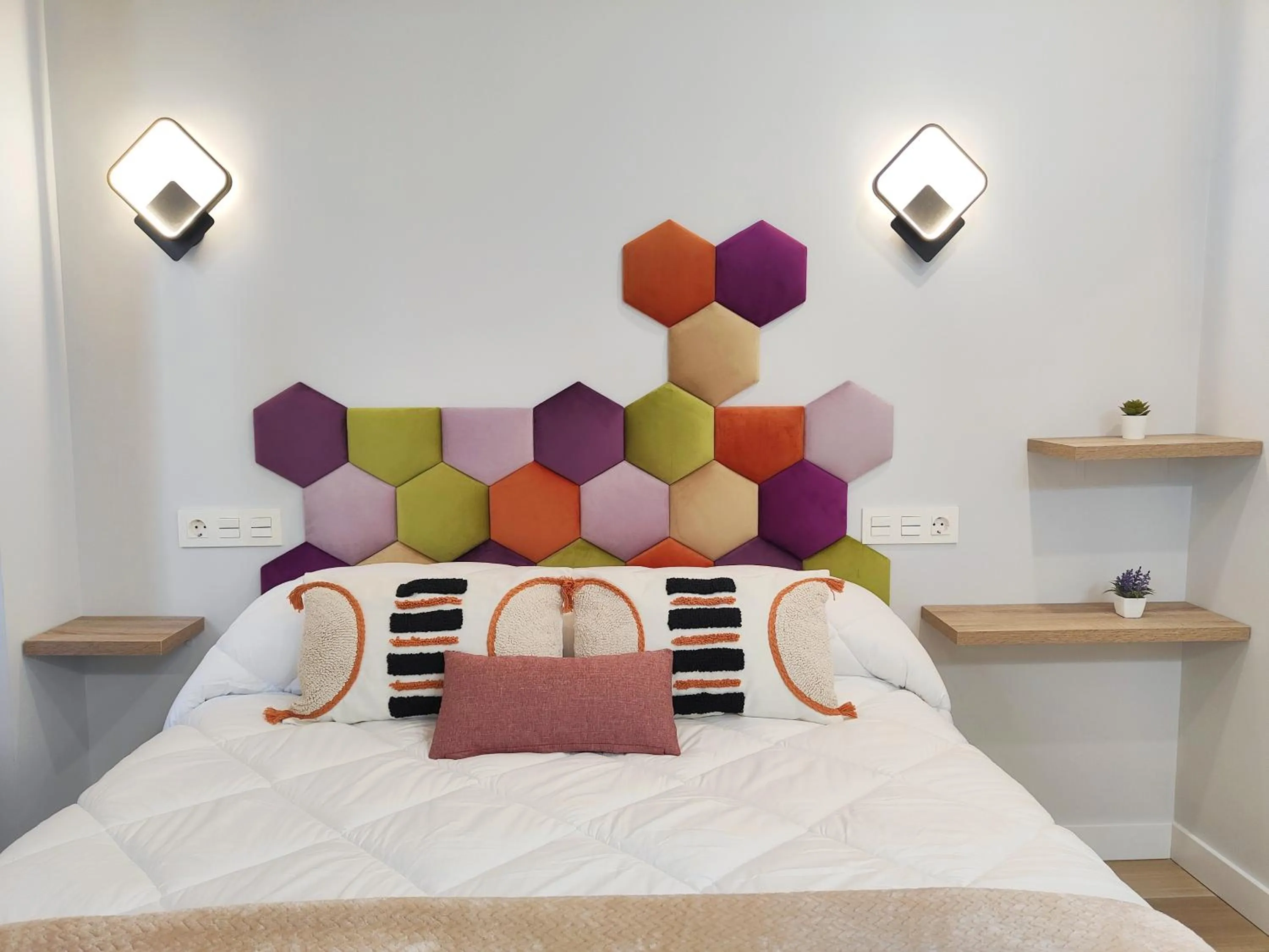 Bed in Apartamentos Centro Oviedo Caveda