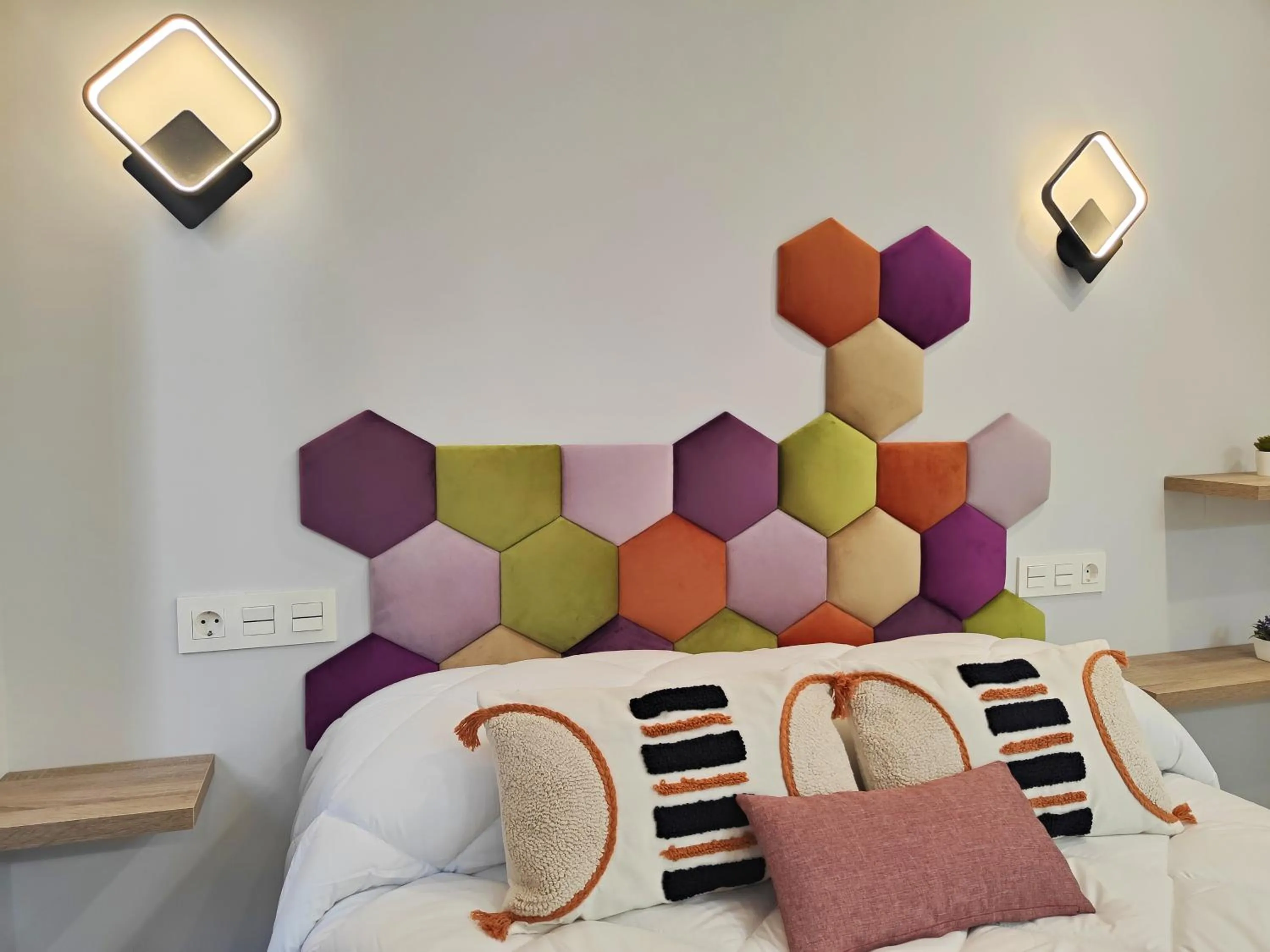 Bed in Apartamentos Centro Oviedo Caveda