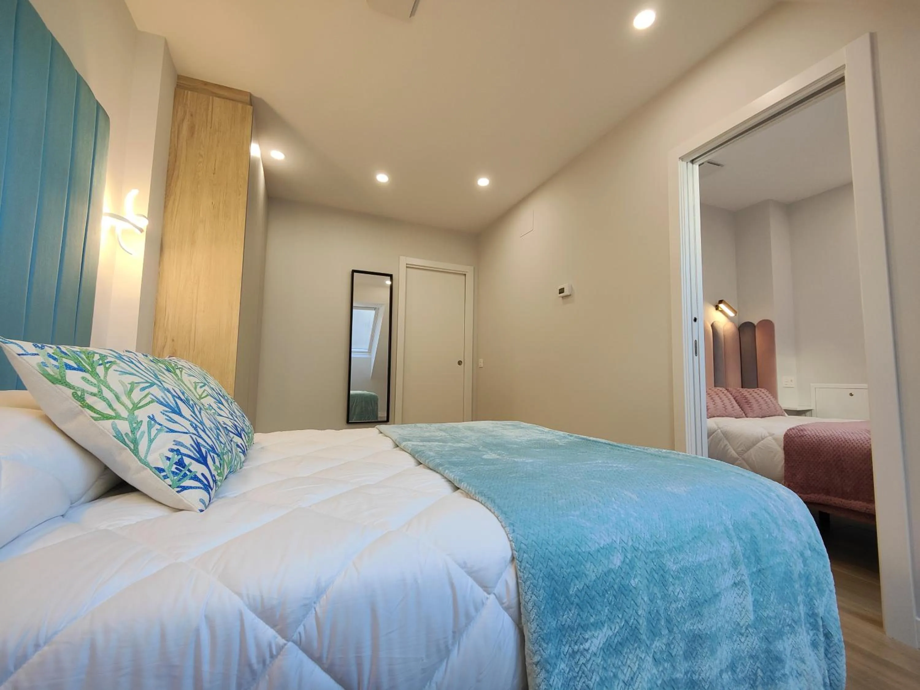 Bed in Apartamentos Centro Oviedo Caveda