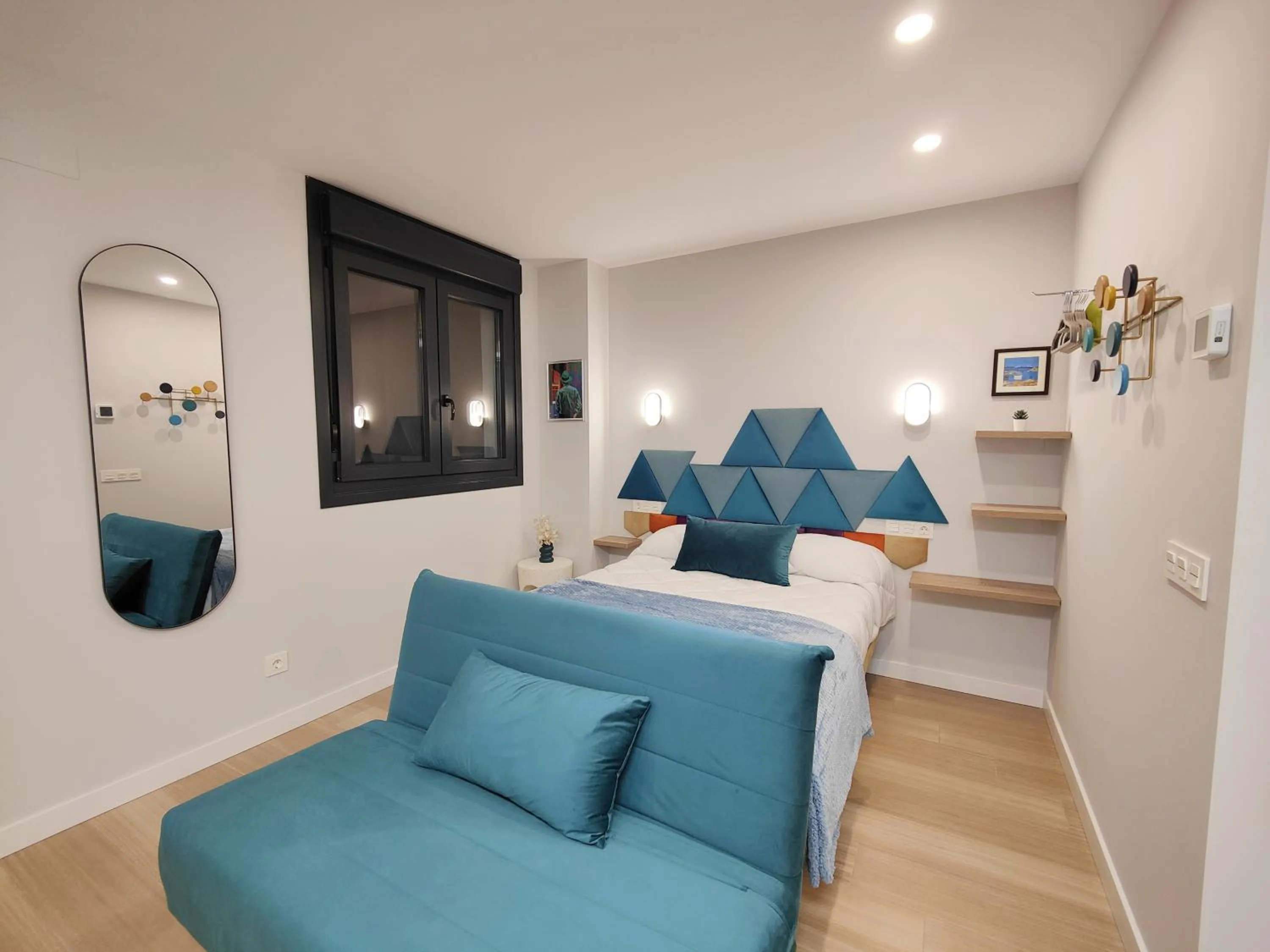 Bed in Apartamentos Centro Oviedo Caveda