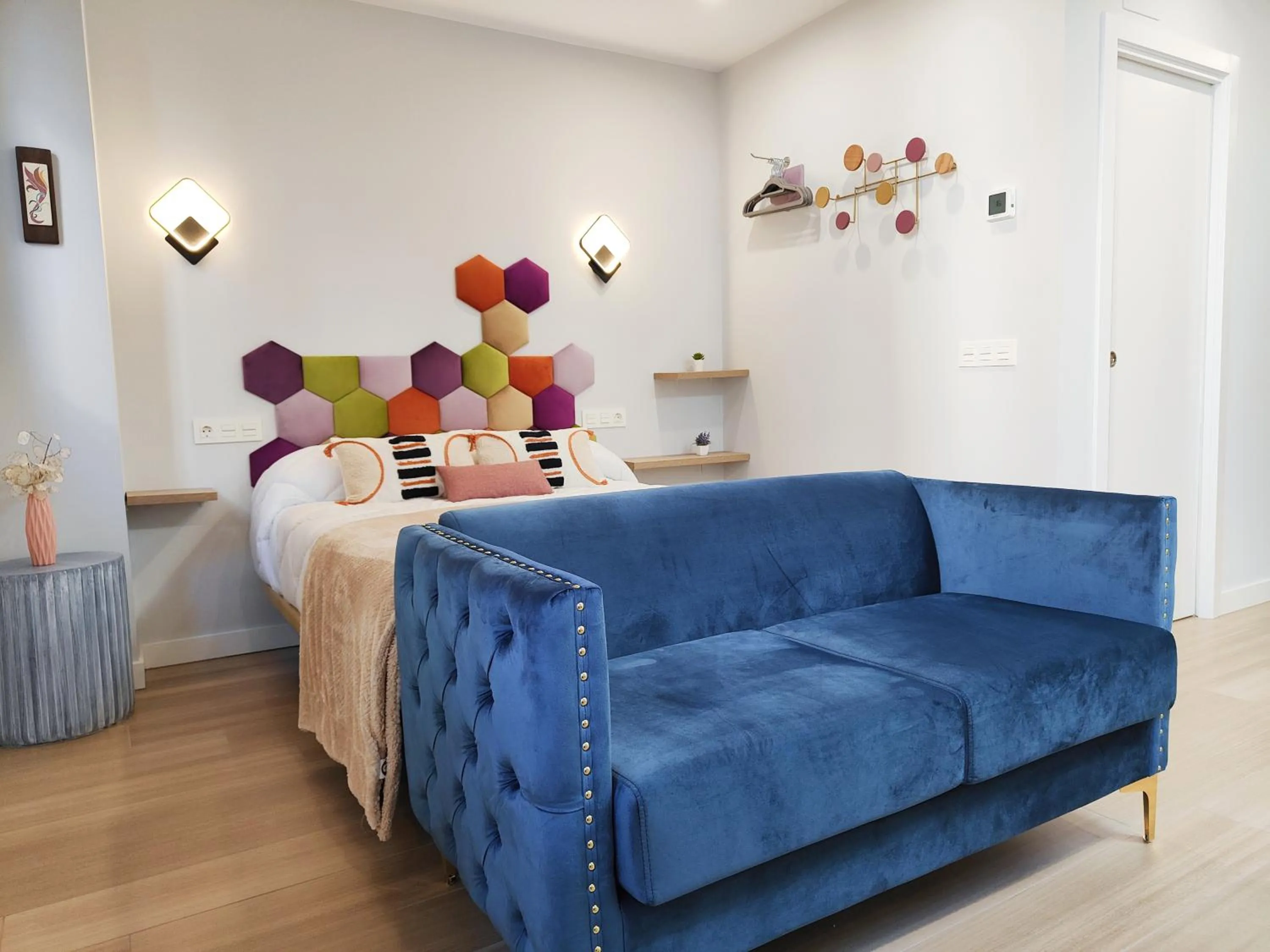 Bed in Apartamentos Centro Oviedo Caveda