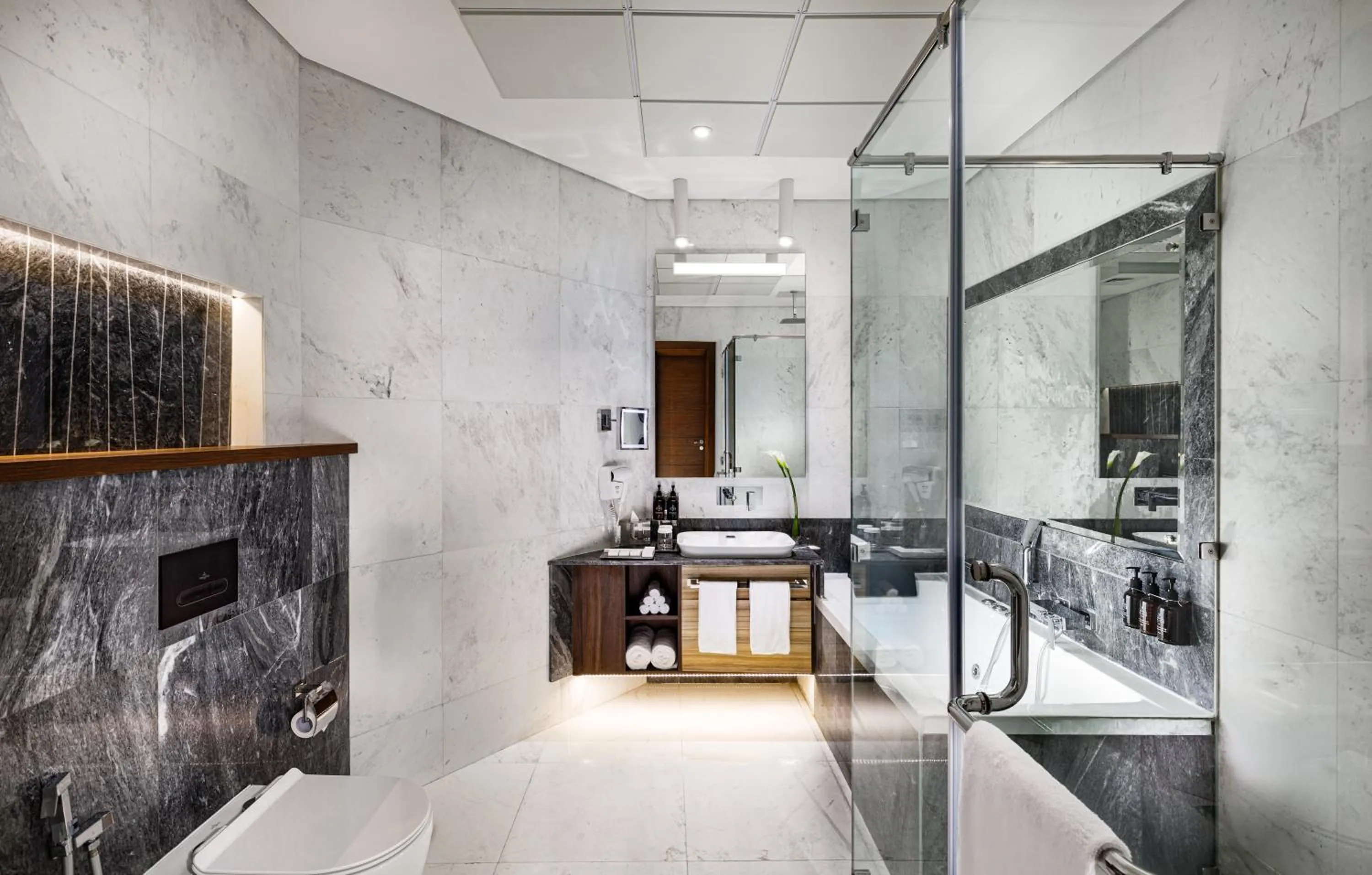 Bathroom in Millennium Place Doha