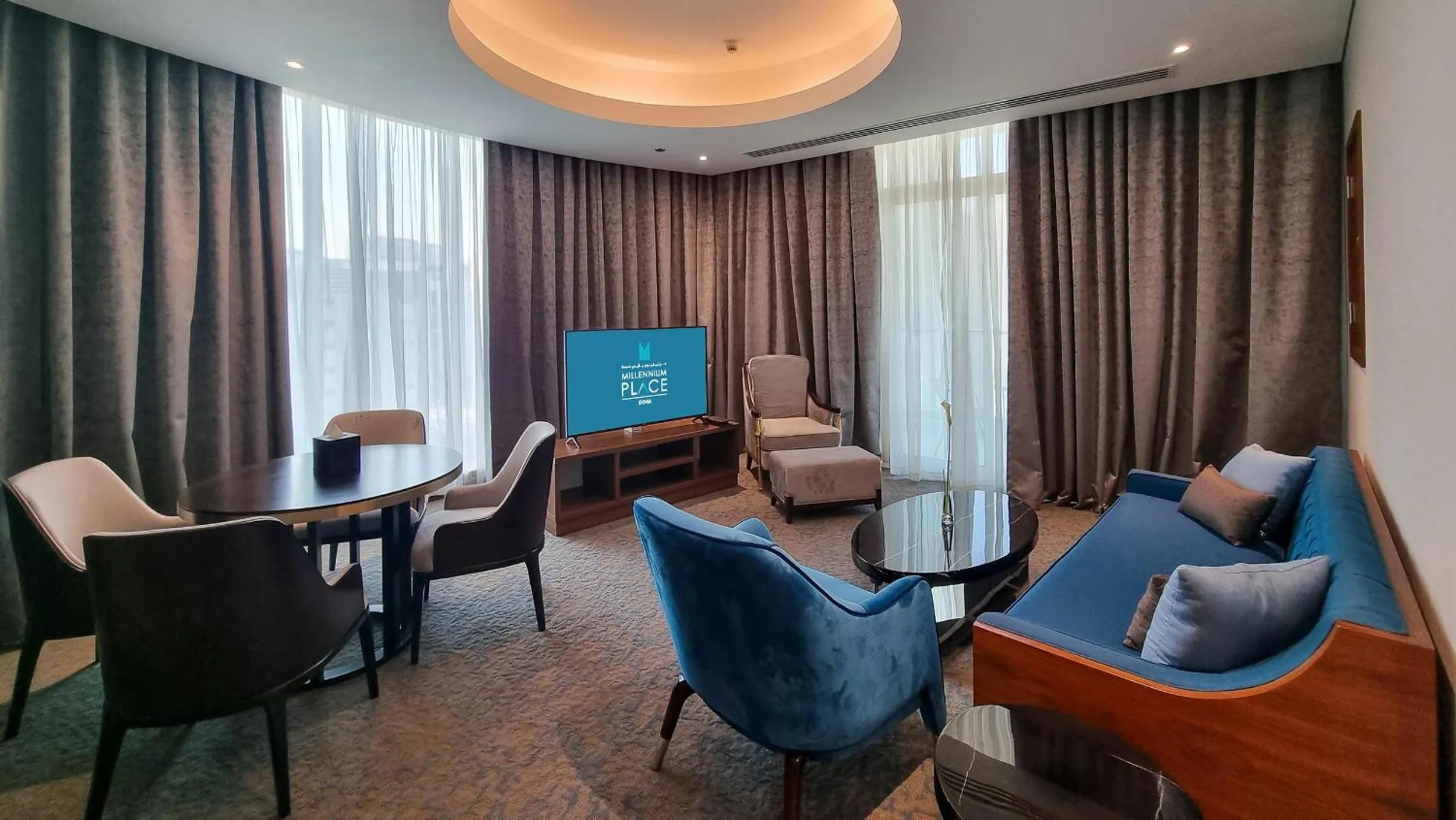 Living room in Millennium Place Doha