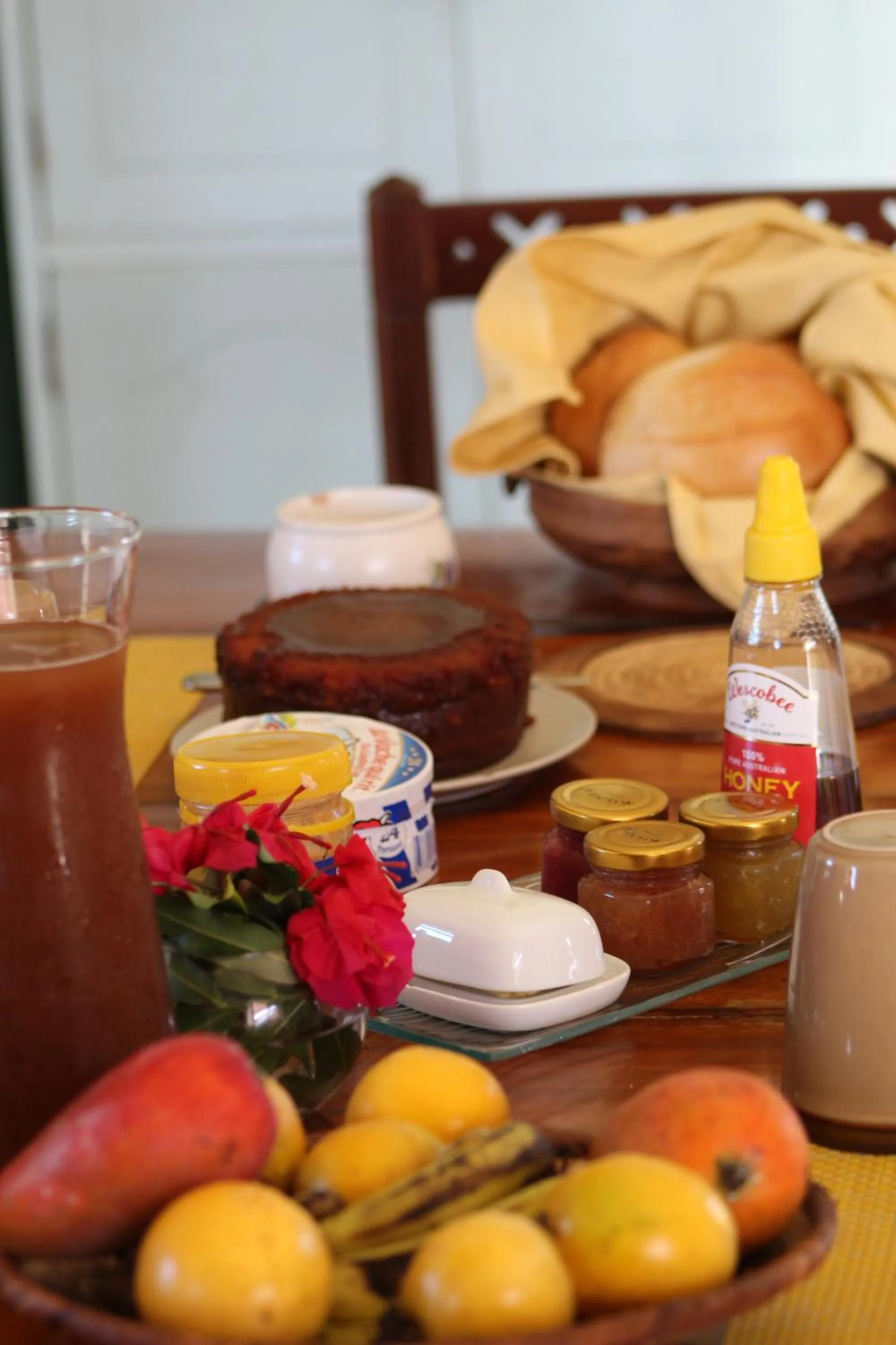 Food close-up in Gite des Acacias