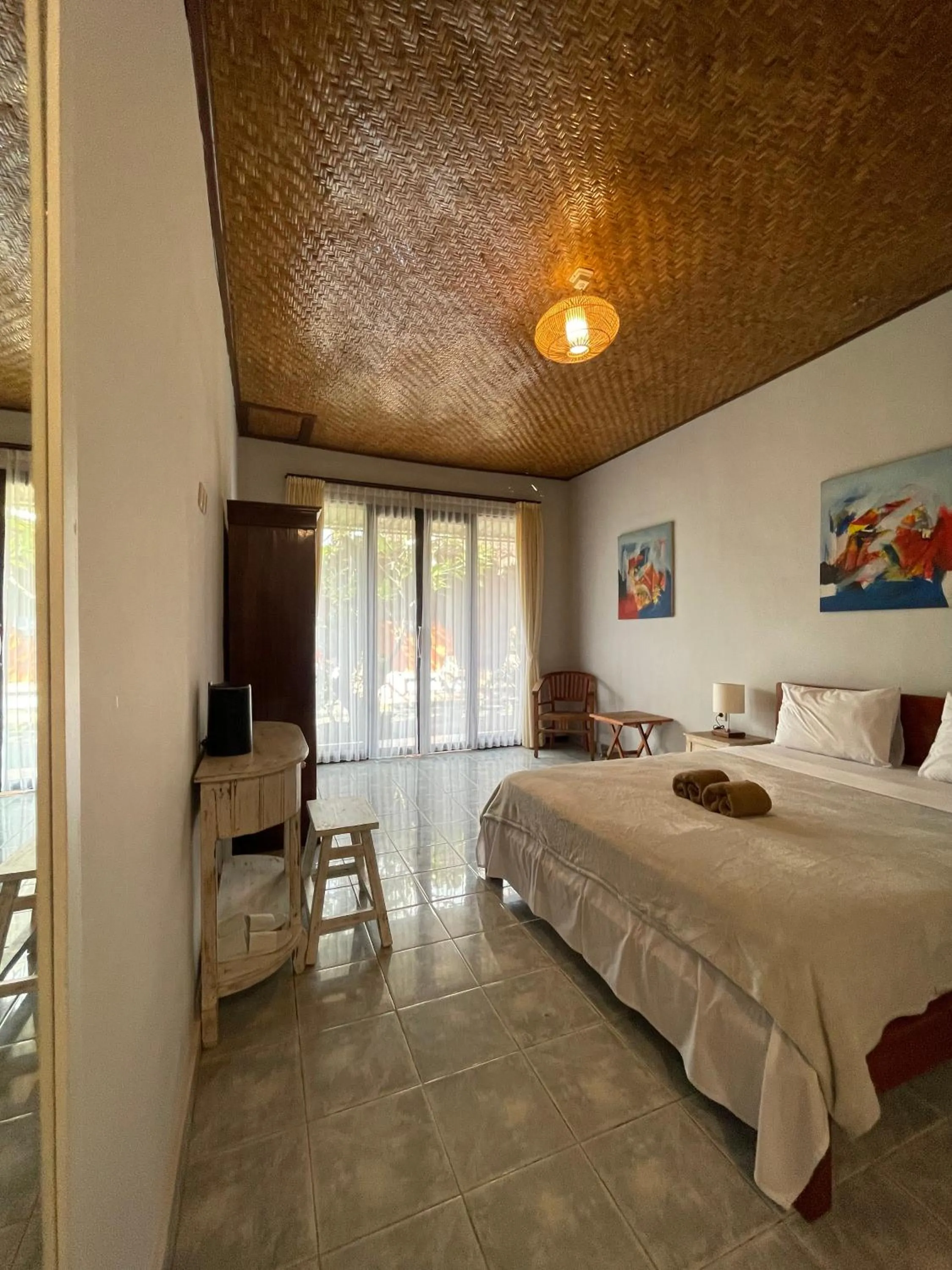 Bed in Griya Buda Guest House