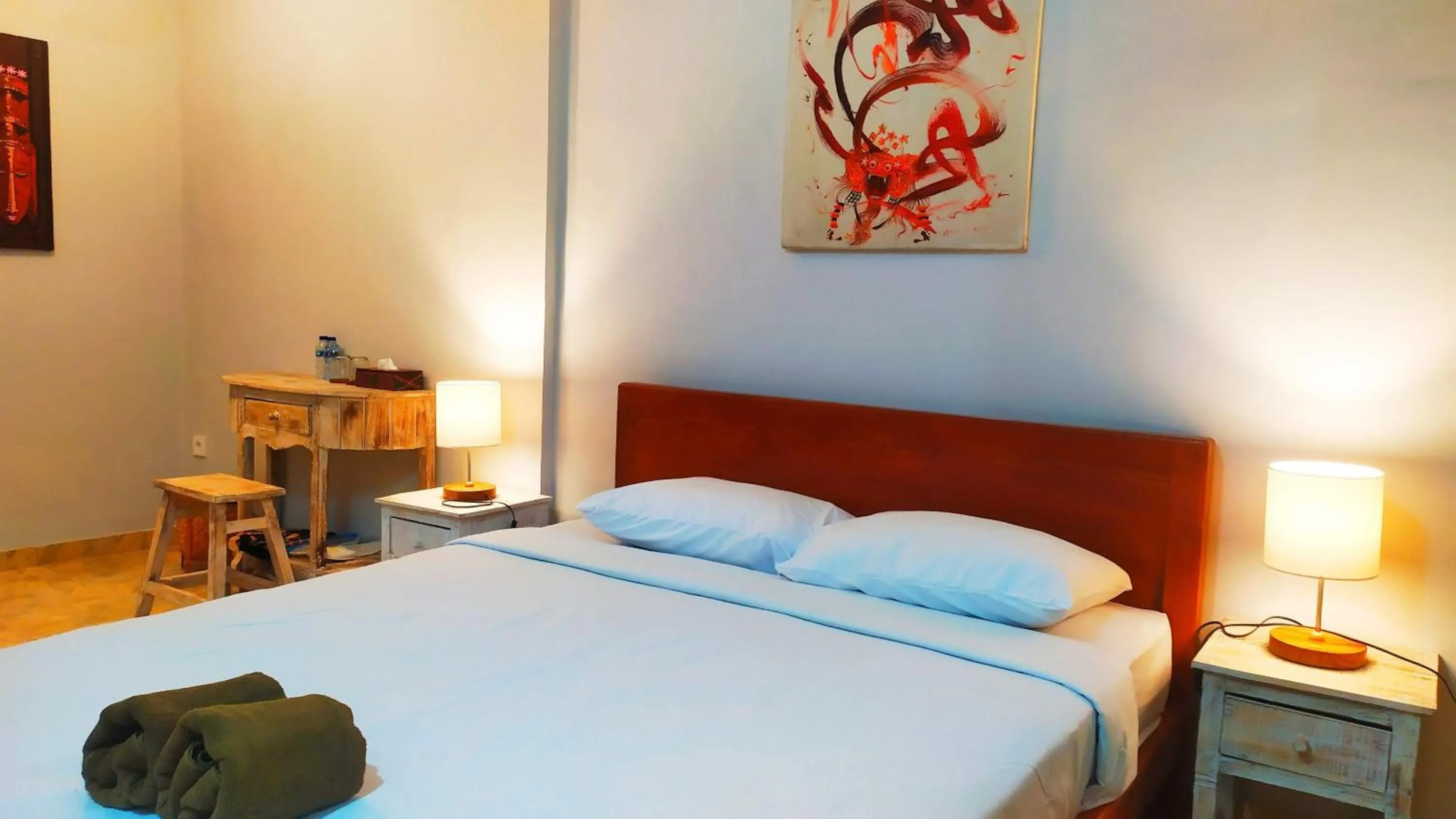 Bed in Griya Buda Guest House