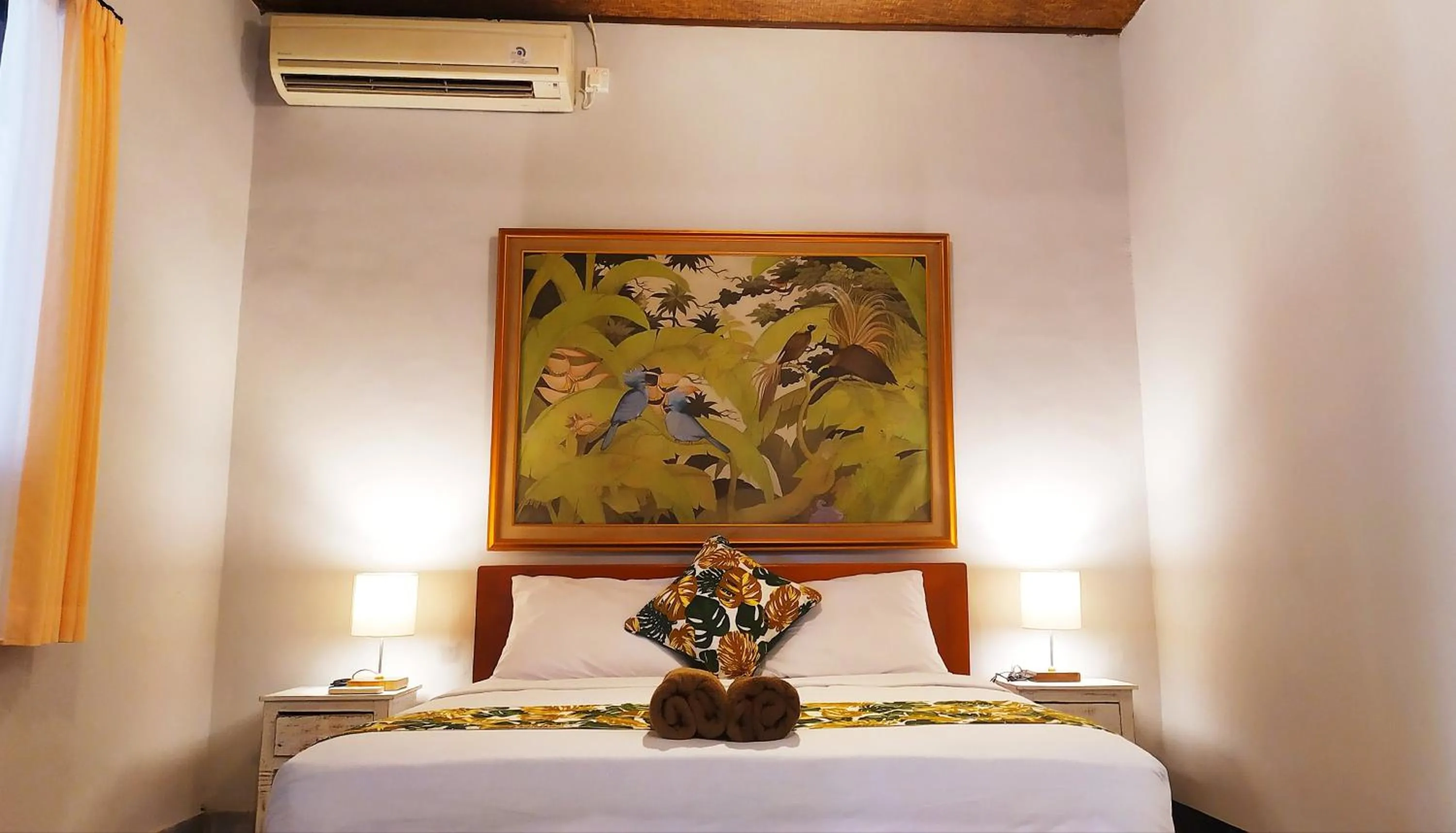 Bed in Griya Buda Guest House