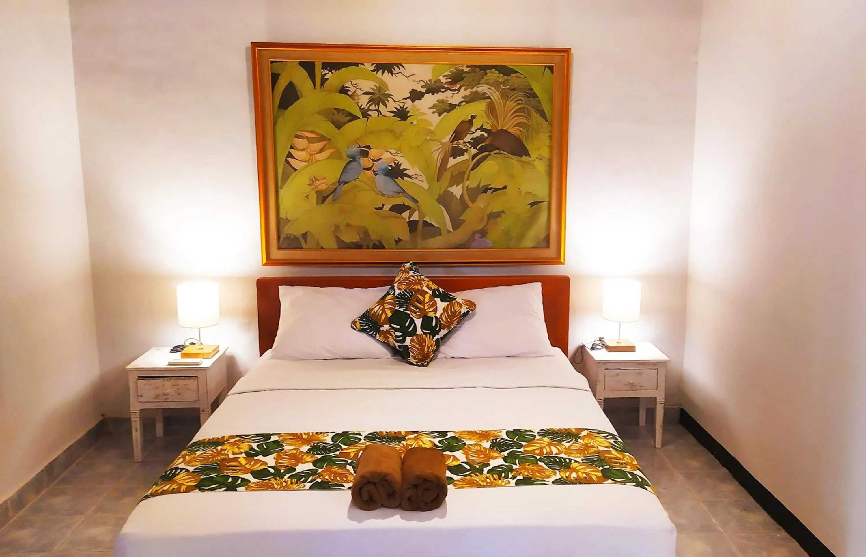 Bed in Griya Buda Guest House