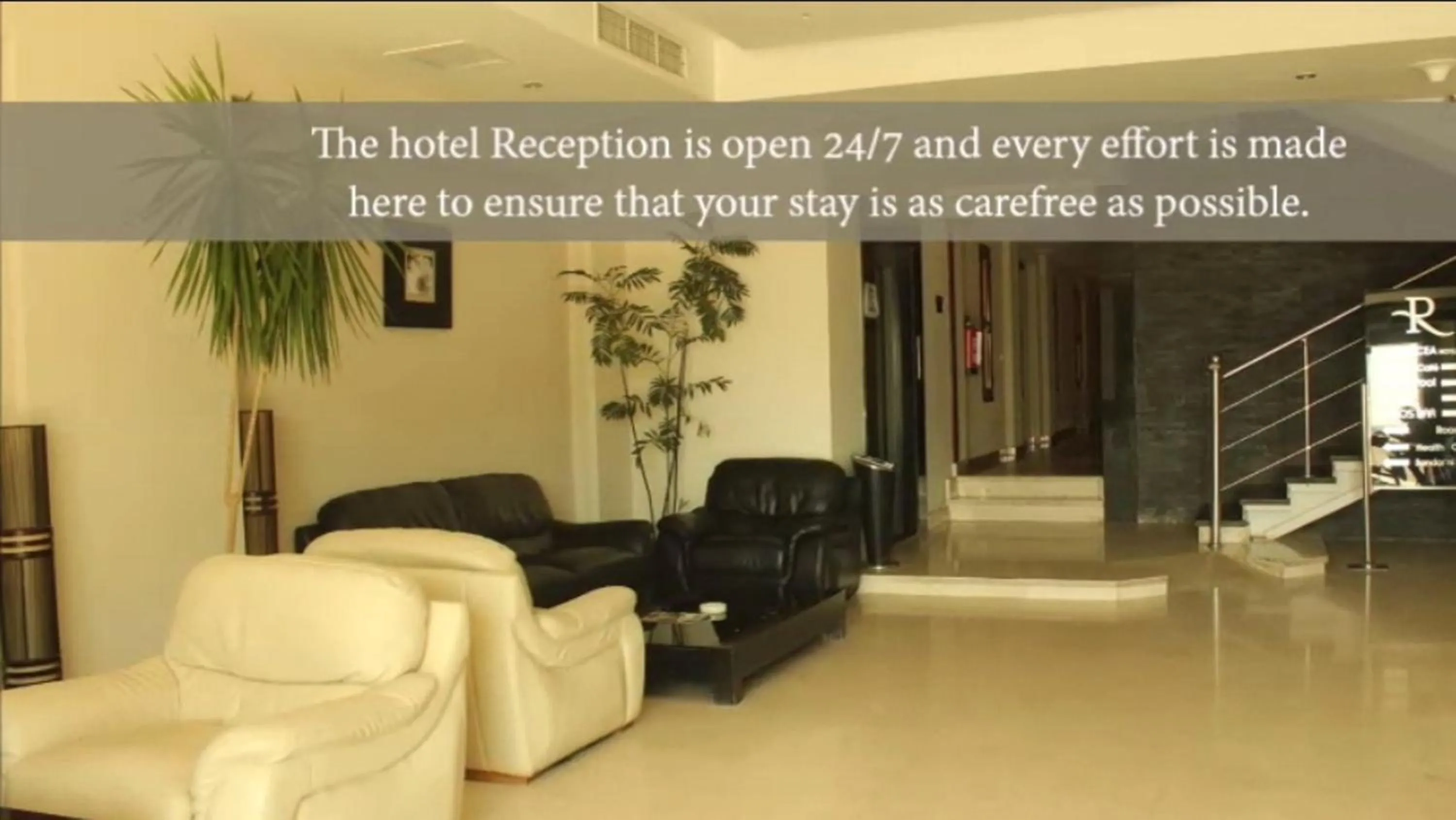 Lobby or reception in Panacea Suites Hotel