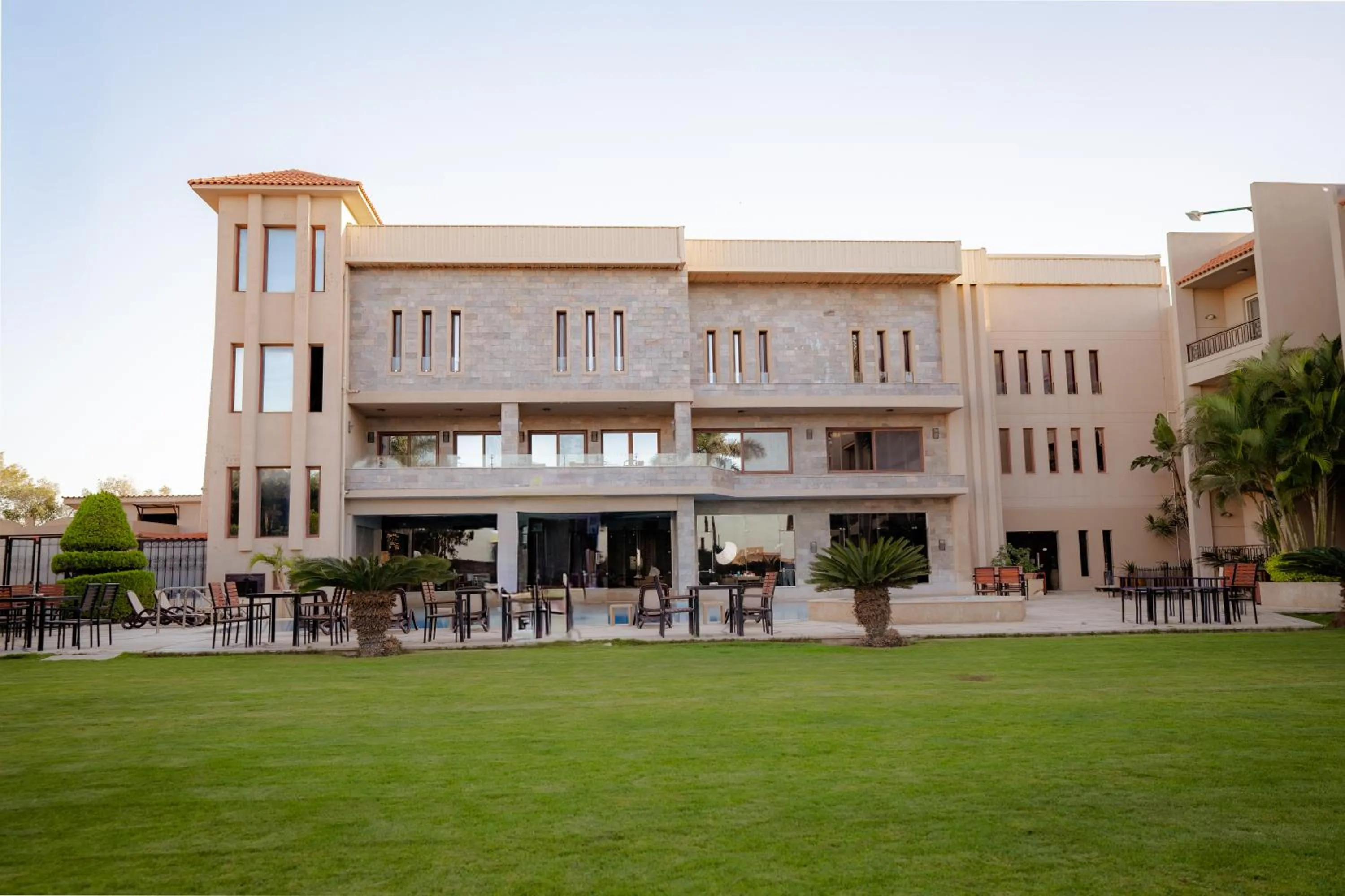 Property building in Panacea Suites Hotel