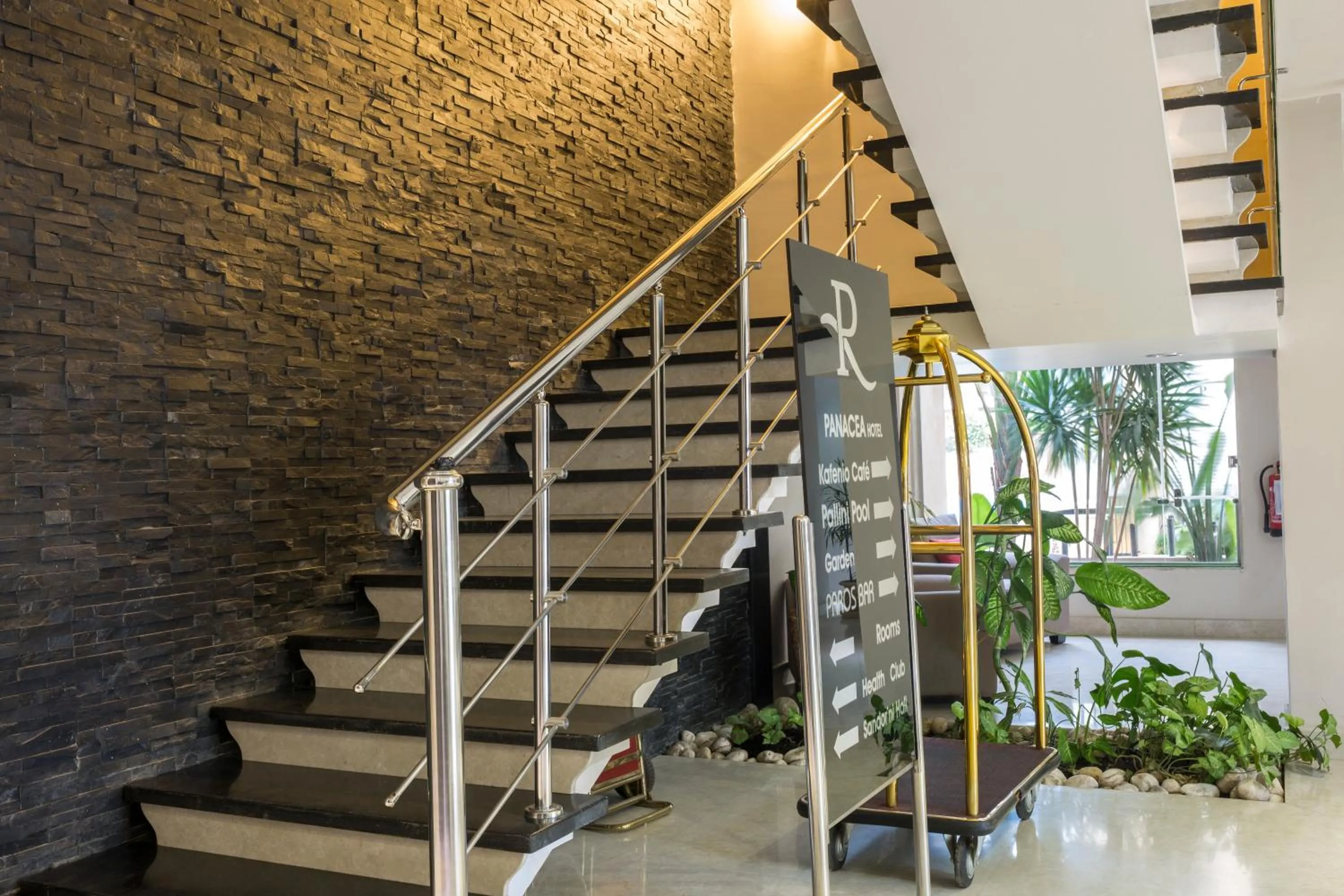 Lobby or reception in Panacea Suites Hotel