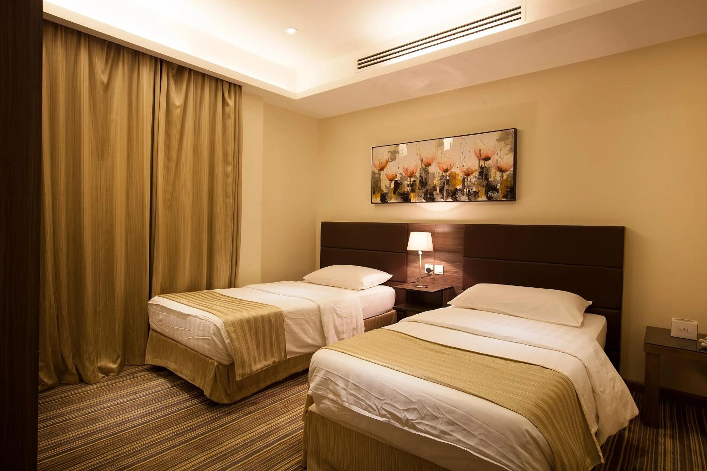 Bedroom, Bed in لي لي جراند للشقق المخدومة - درجة اقتصادية