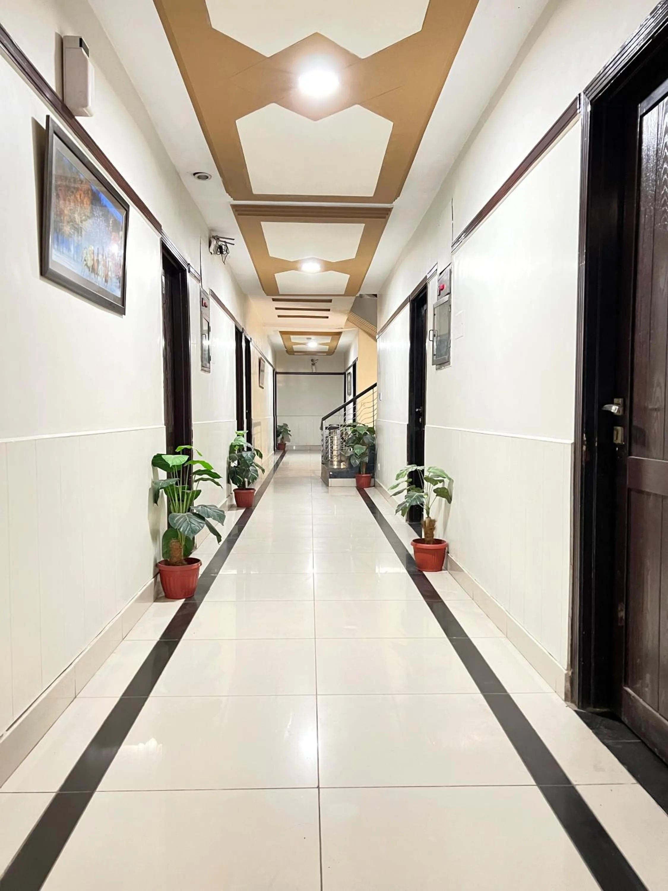 Lobby or reception in The Grand Hotel Multan