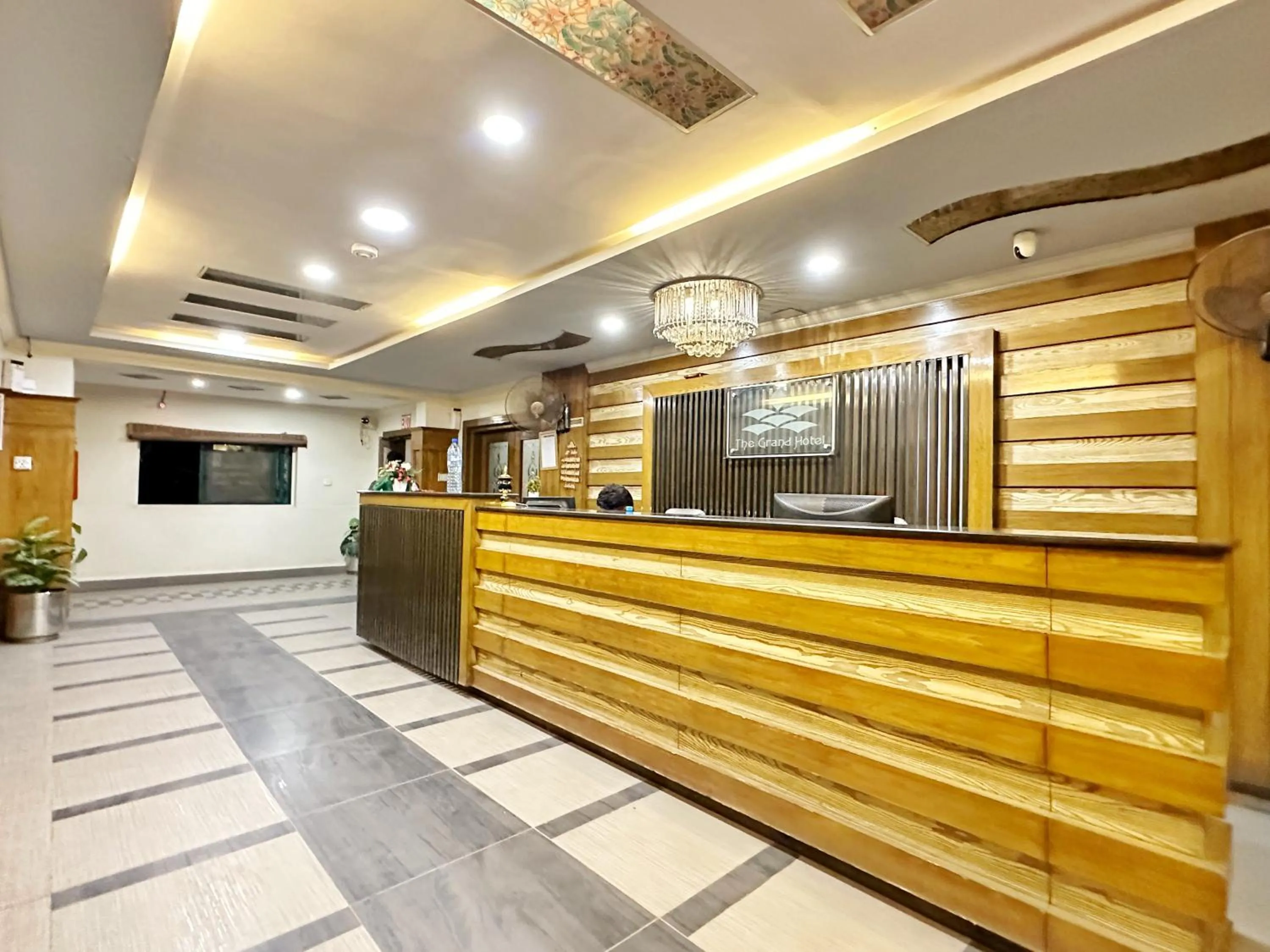 Lobby or reception in The Grand Hotel Multan