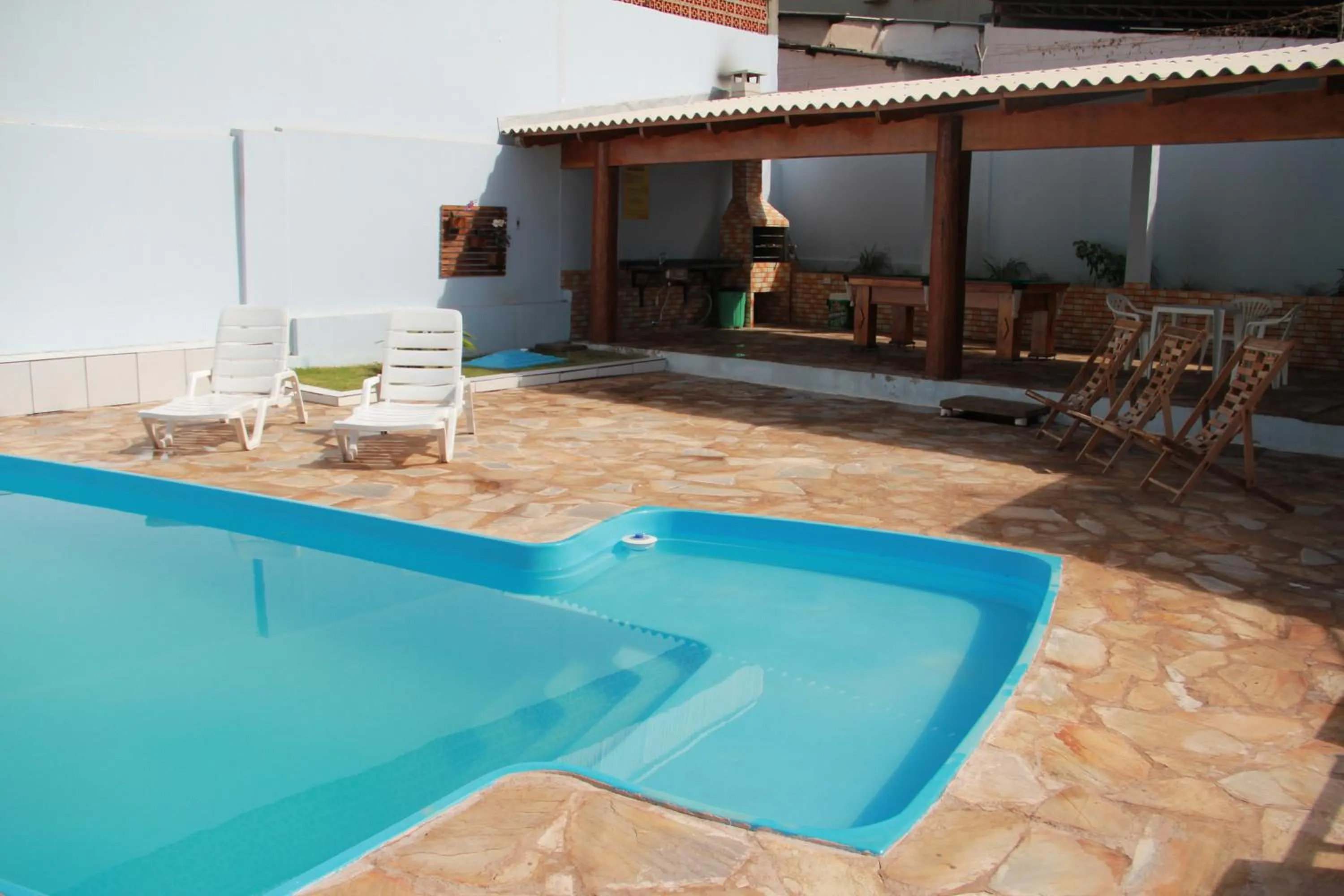 Patio in Hotel Los Angeles