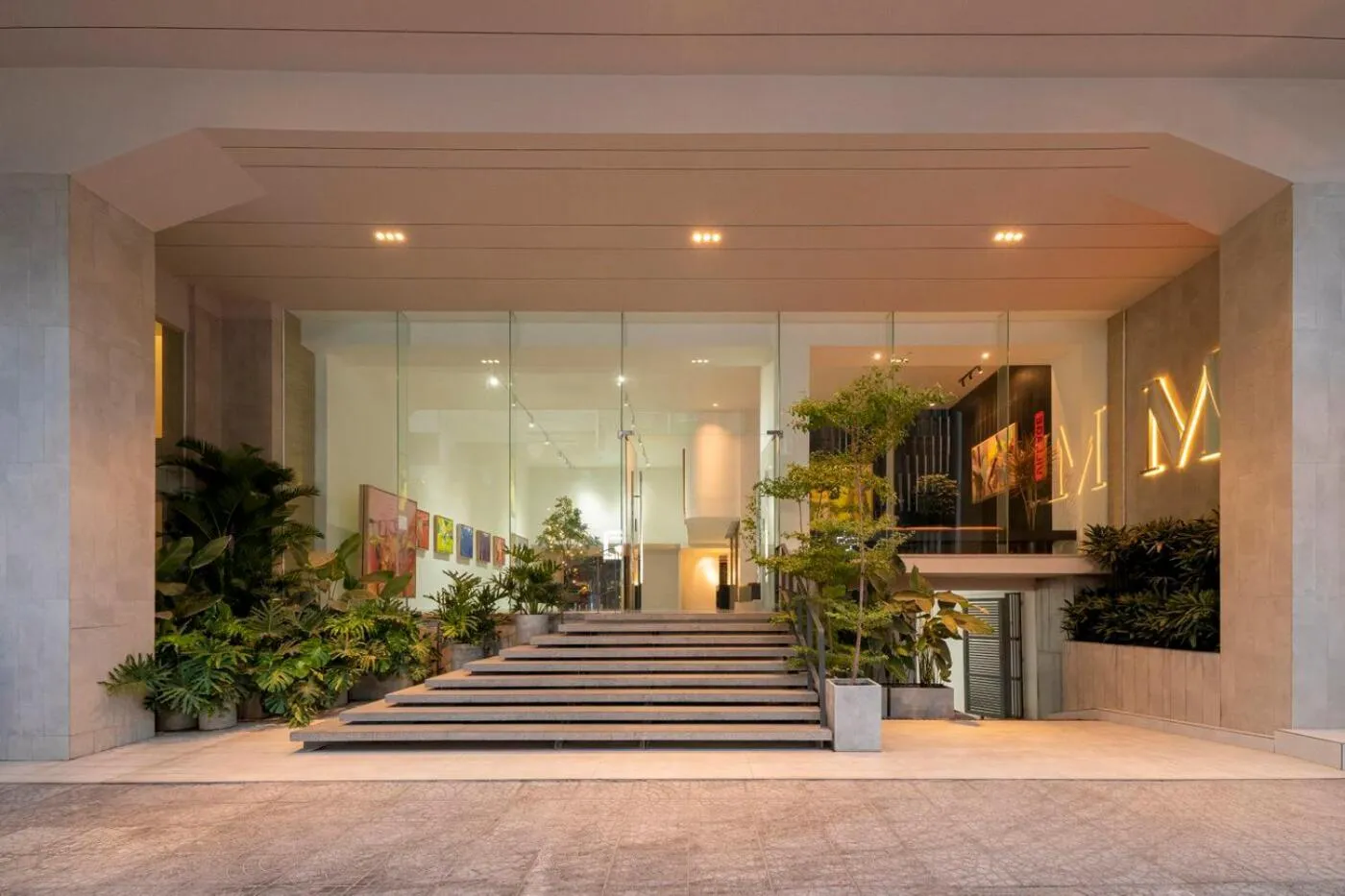 Property building in M Village Hotel Lý Tự Trọng