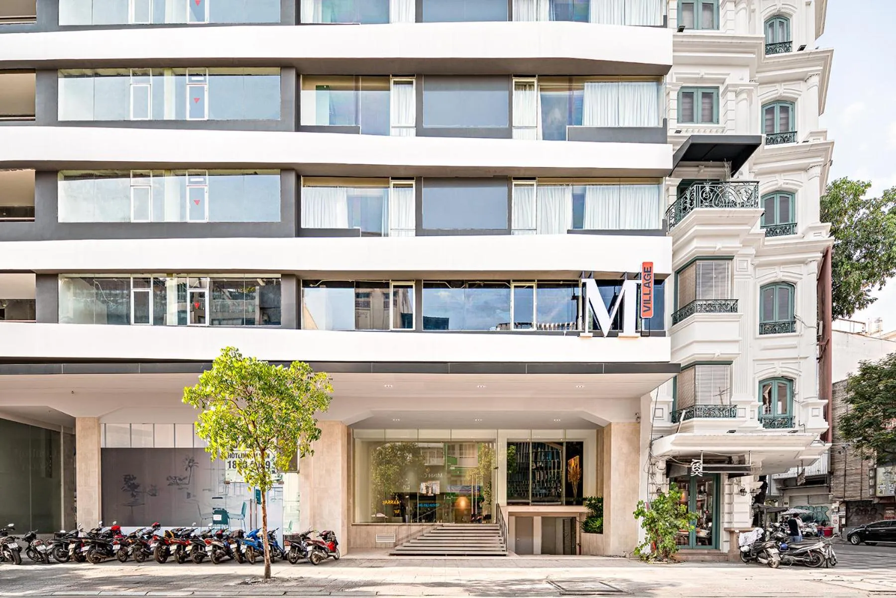 Property building in M Village Hotel Lý Tự Trọng