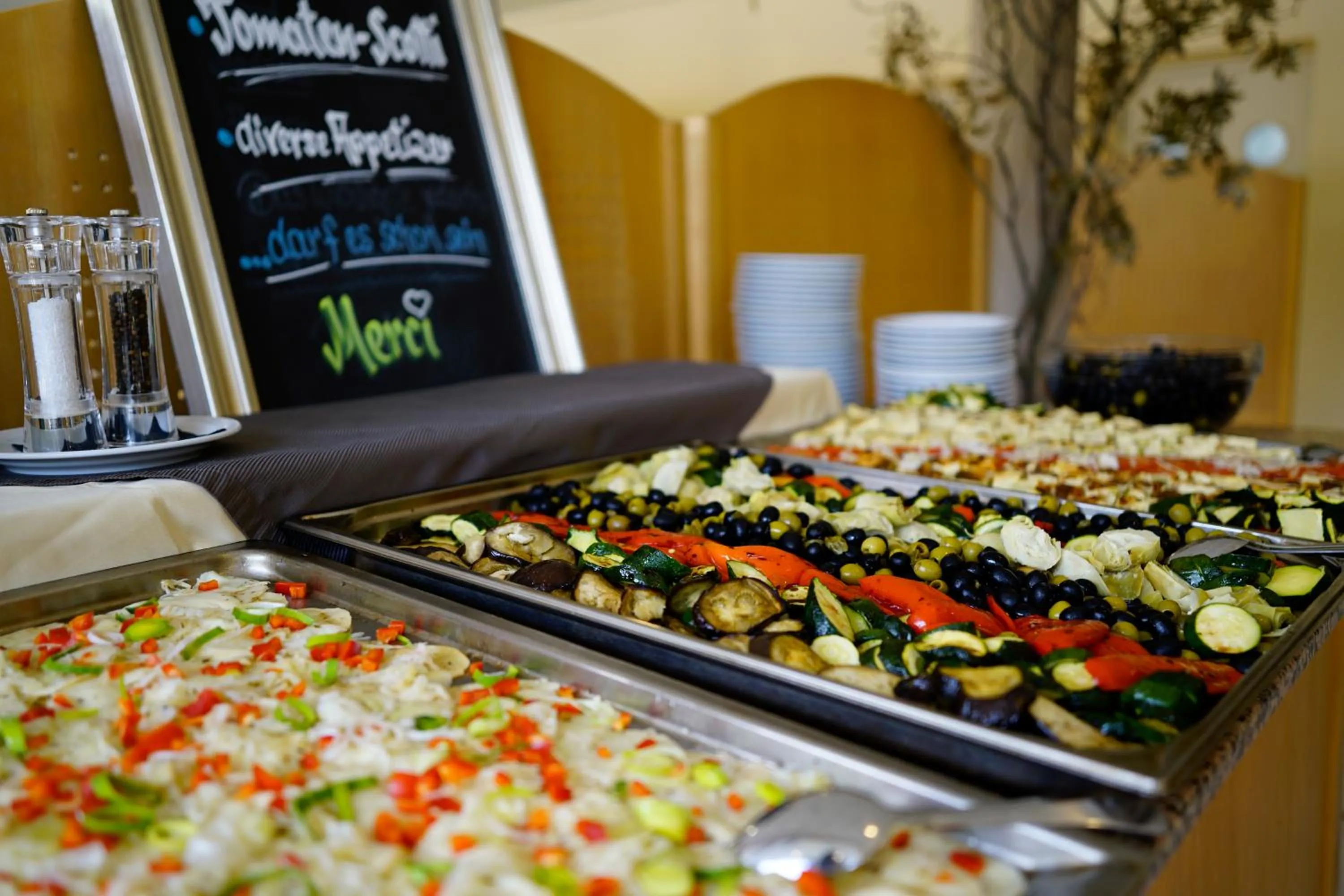 Dinner in Feriendorf zum störrischen Esel