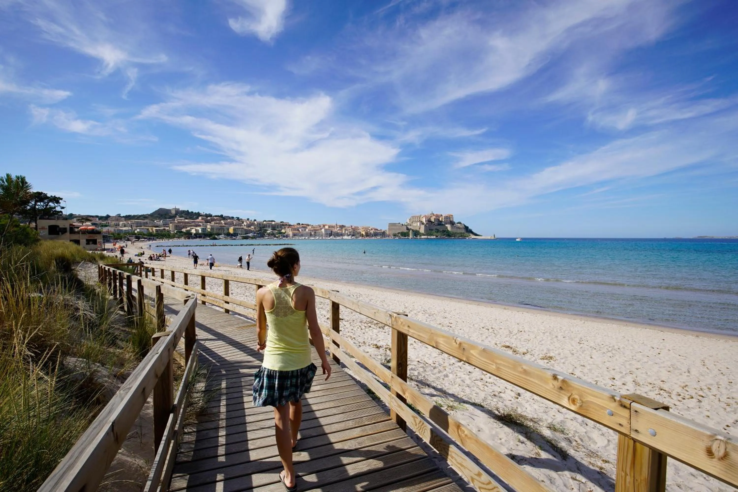 Beach in Feriendorf zum störrischen Esel