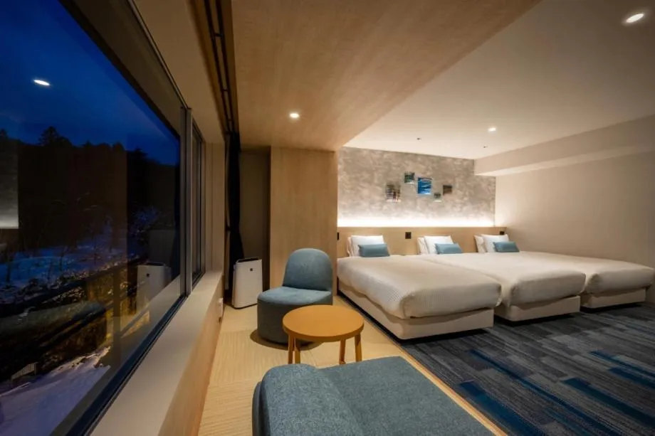 Bed in Hotel Shidotaira