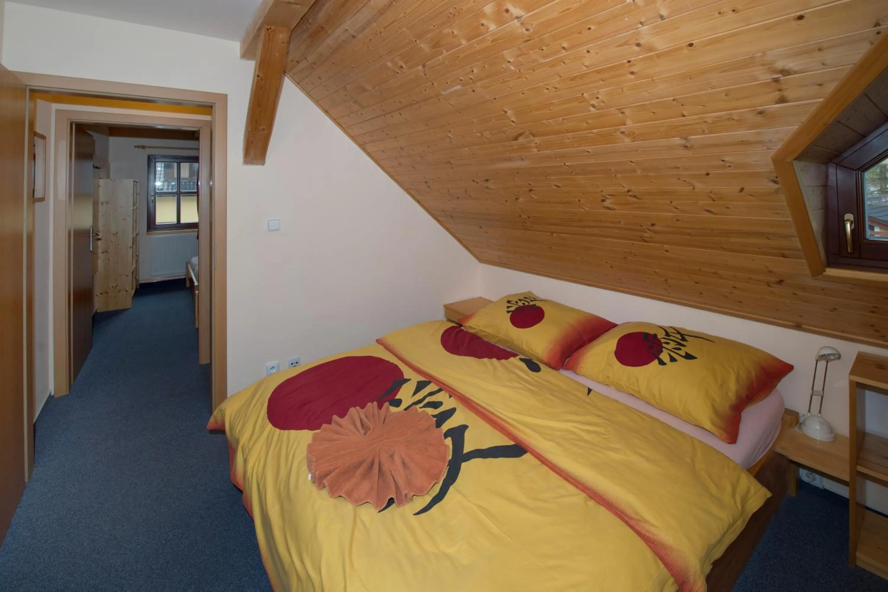 Bed in Horský Hotel Skiland