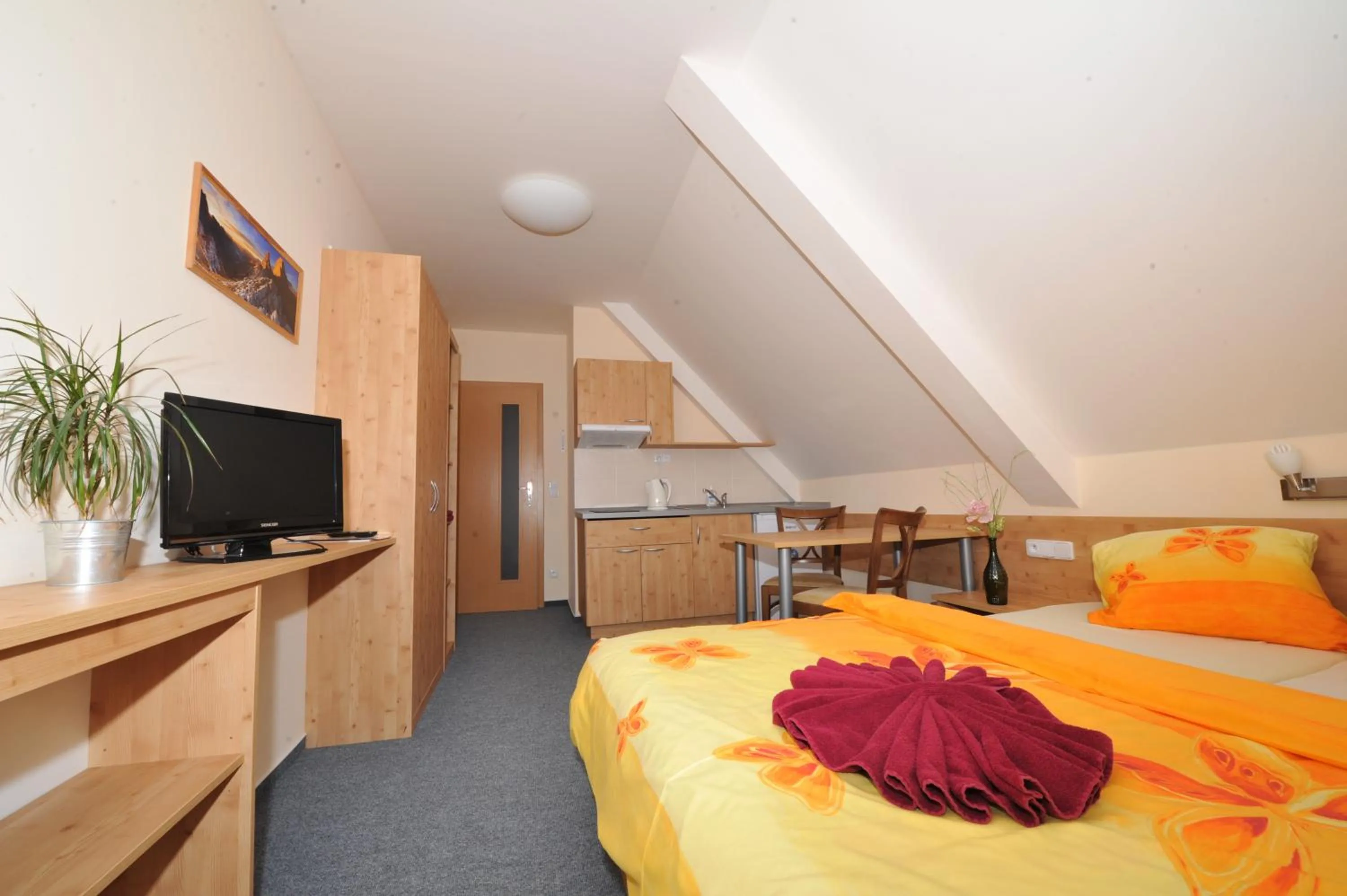 TV and multimedia, Bed in Horský Hotel Skiland