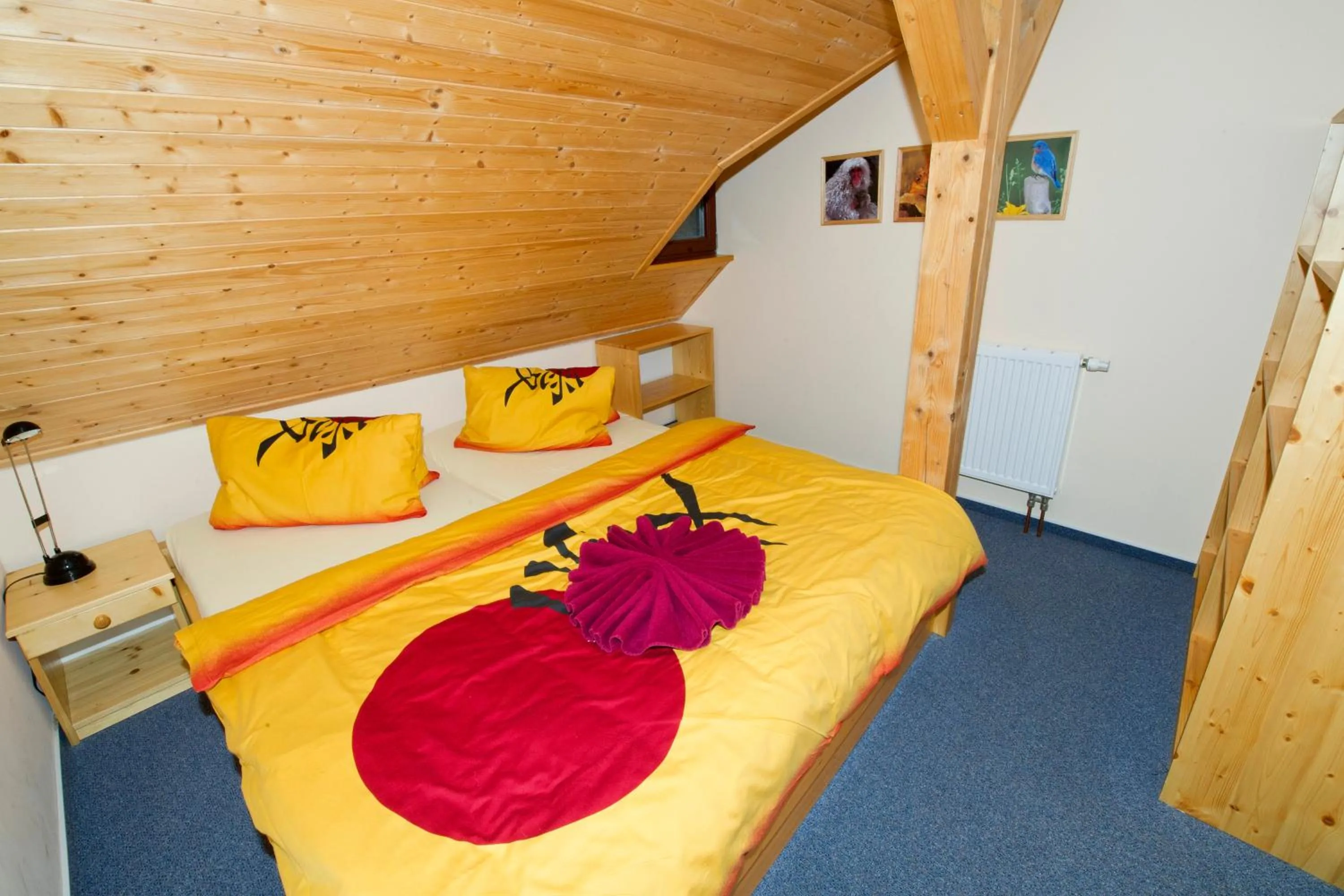 Bed in Horský Hotel Skiland