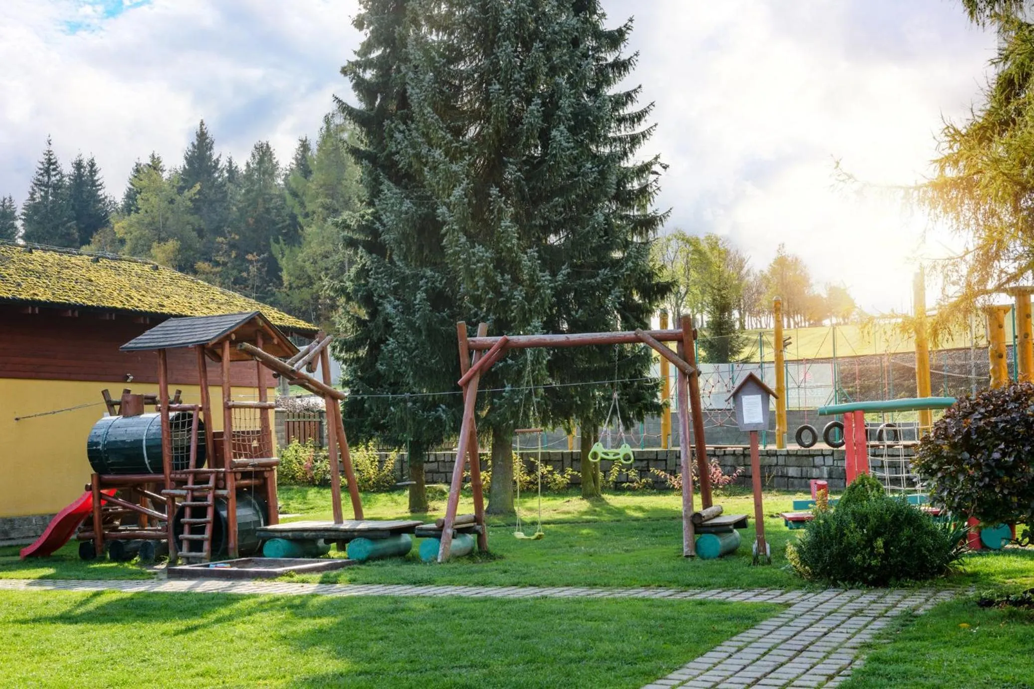 Children play ground in Horský Hotel Skiland