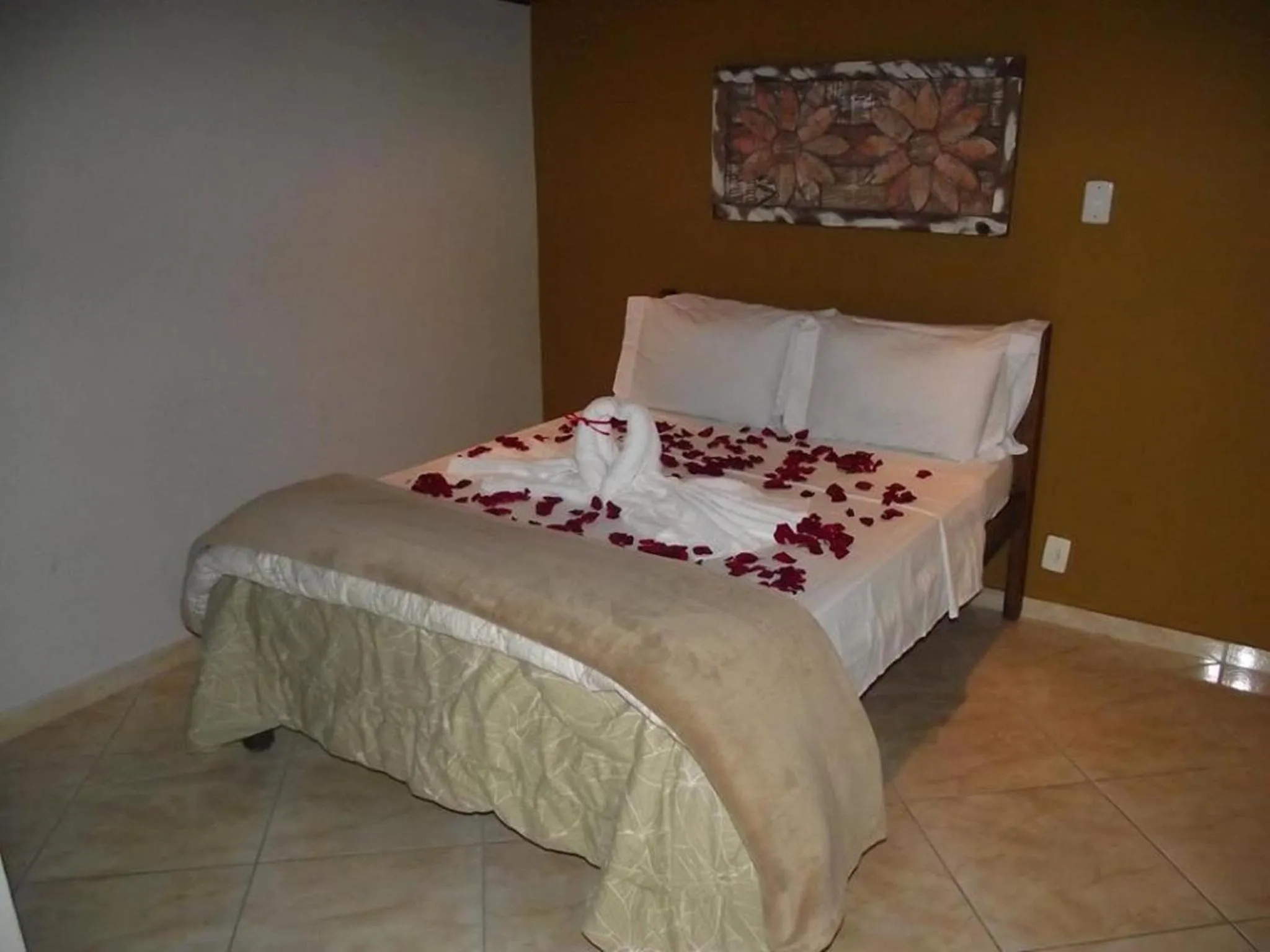 Bed in Pousada Mar & Vida e Doçaria