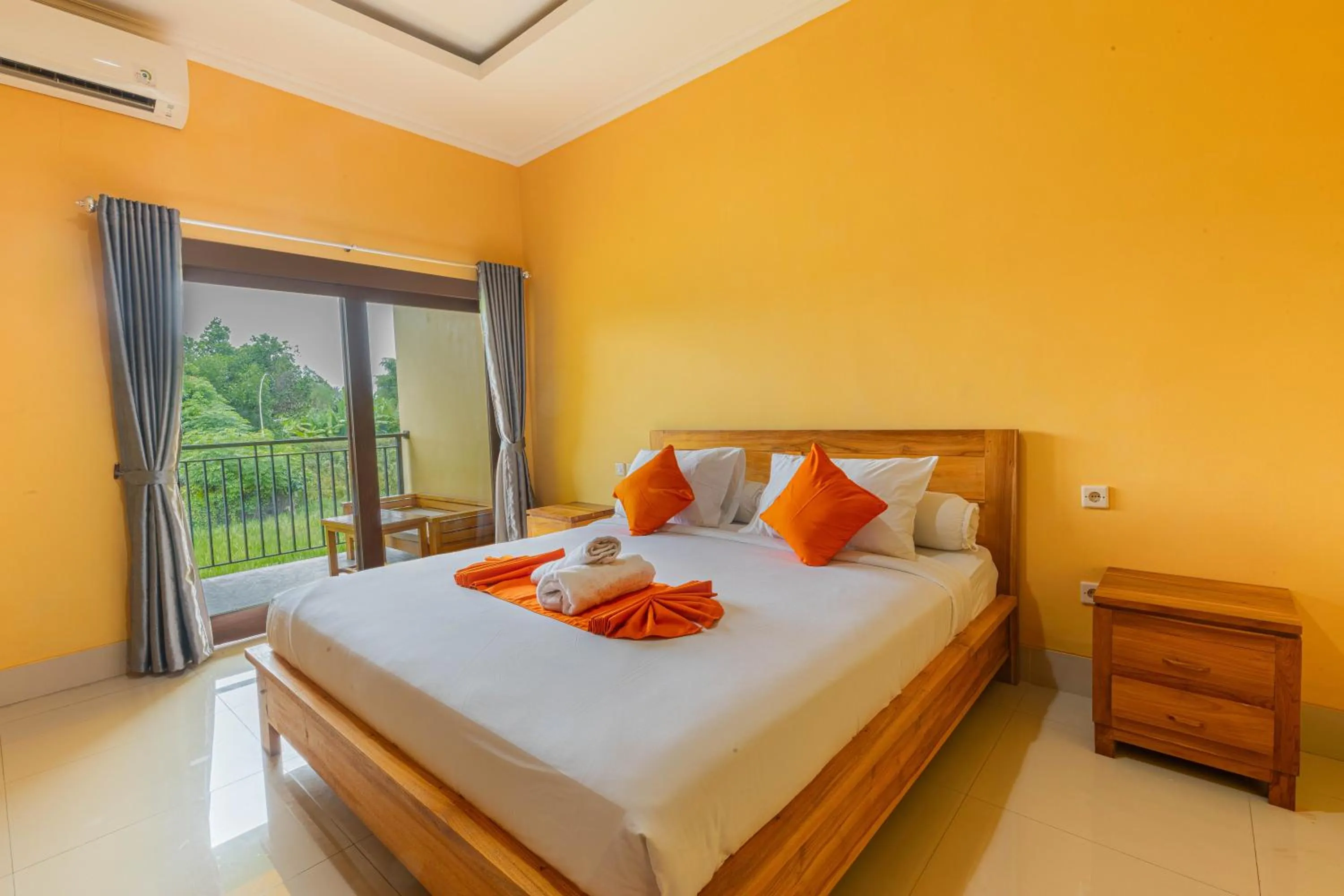 Bedroom, Bed in Srinadi Waterpark Villa