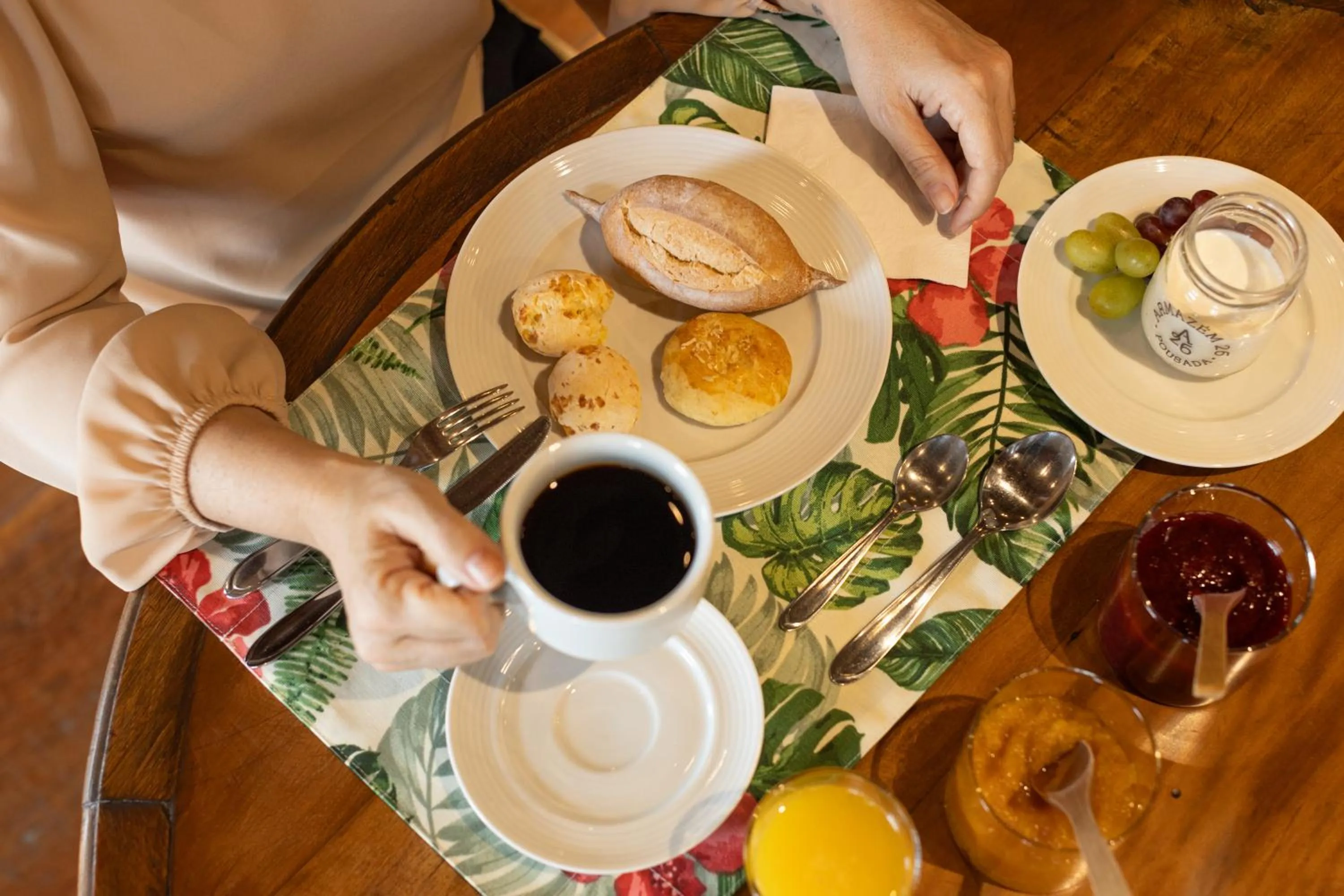 Breakfast in Pousada Armazém 26
